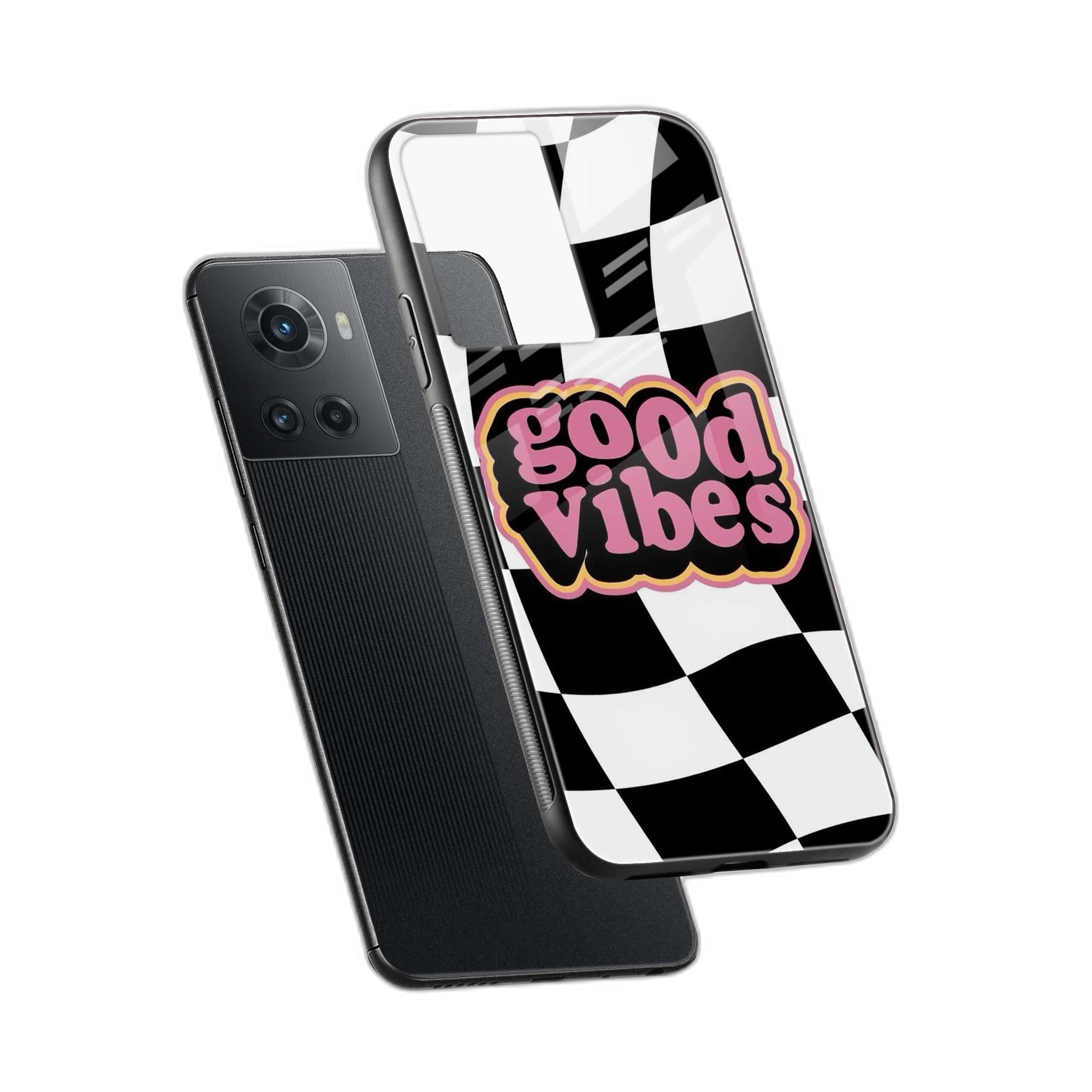 Good Vibes OnePlus 10R Back Cover view 2