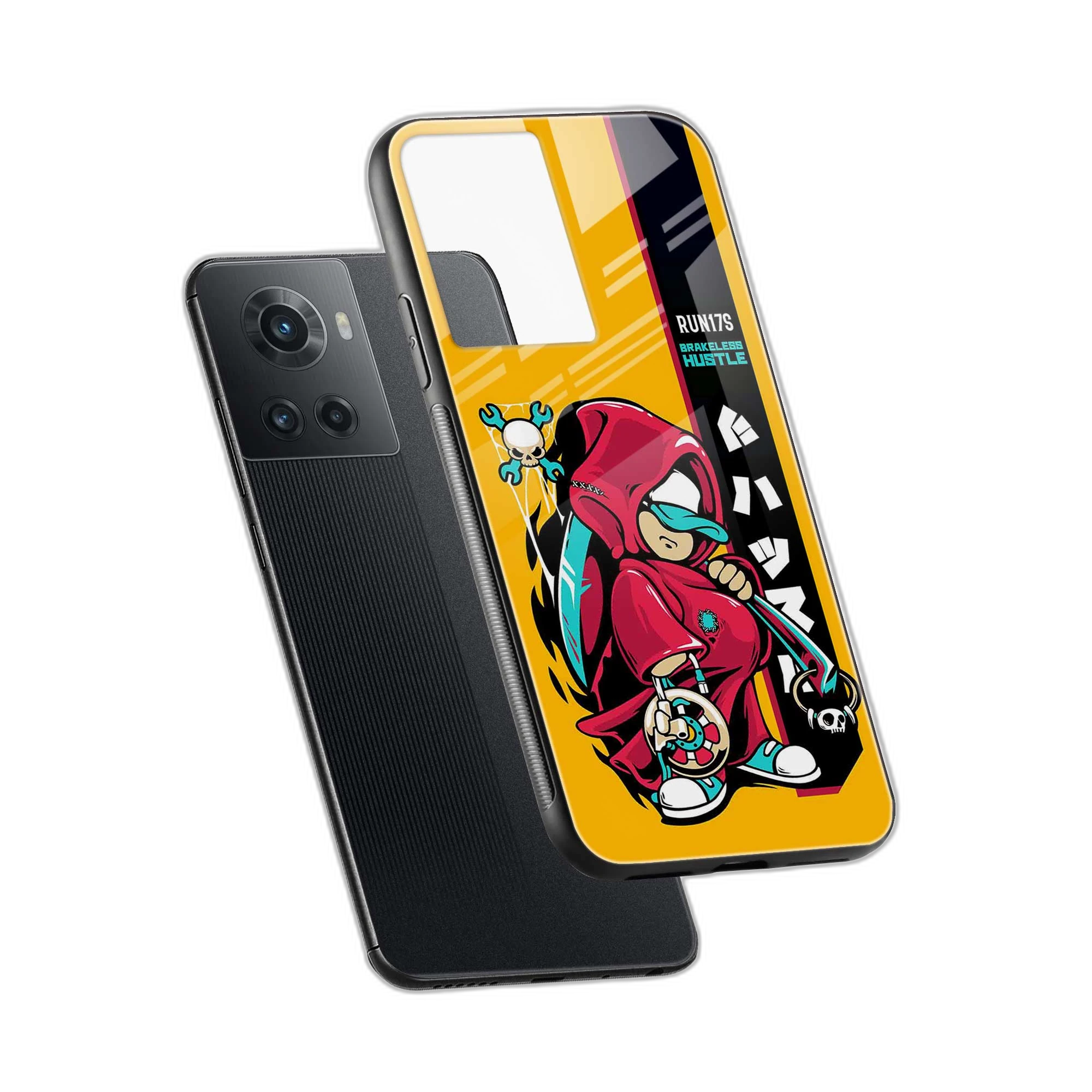 Hustel OnePlus 10R Back Cover view 2