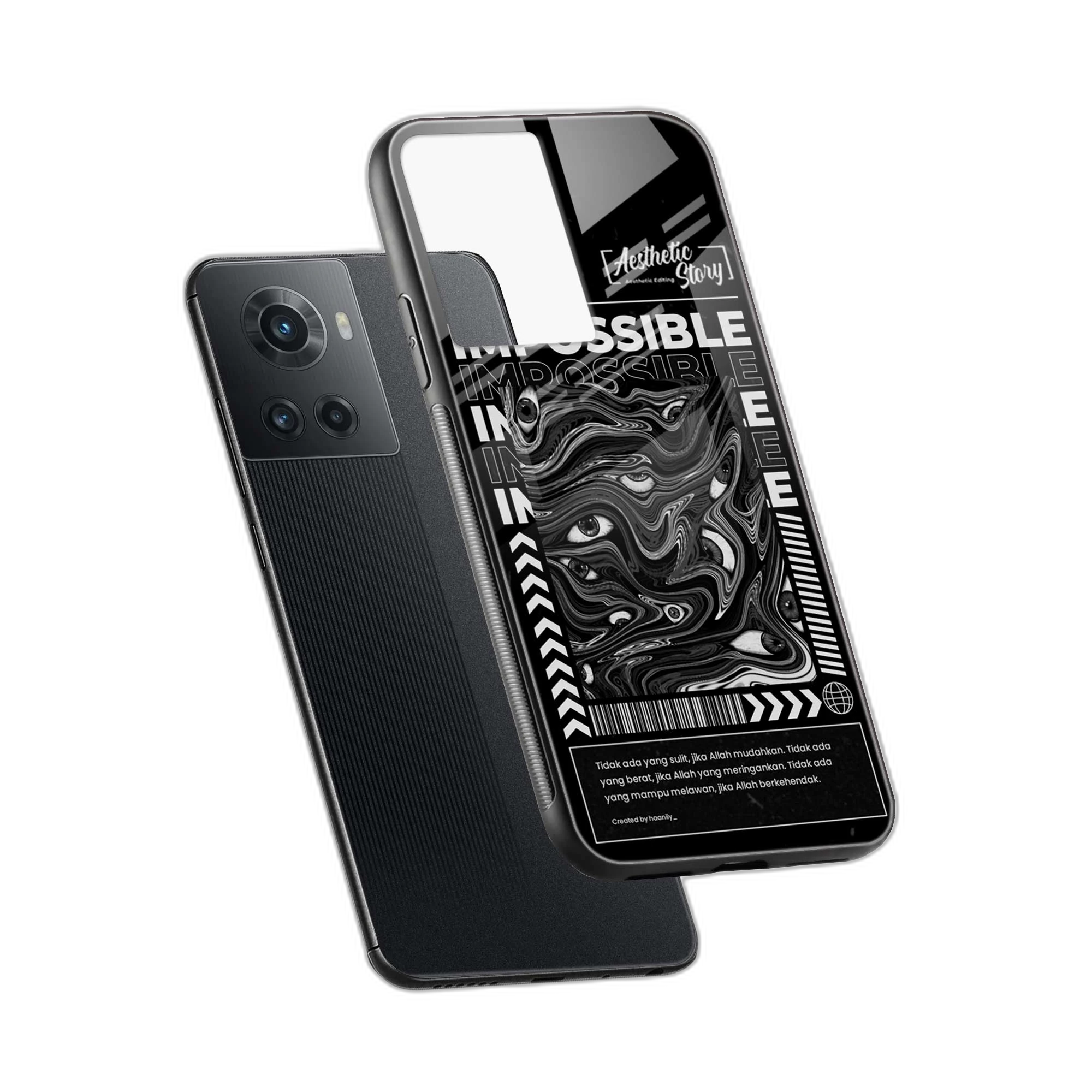 Impossible OnePlus 10R Back Cover view 2