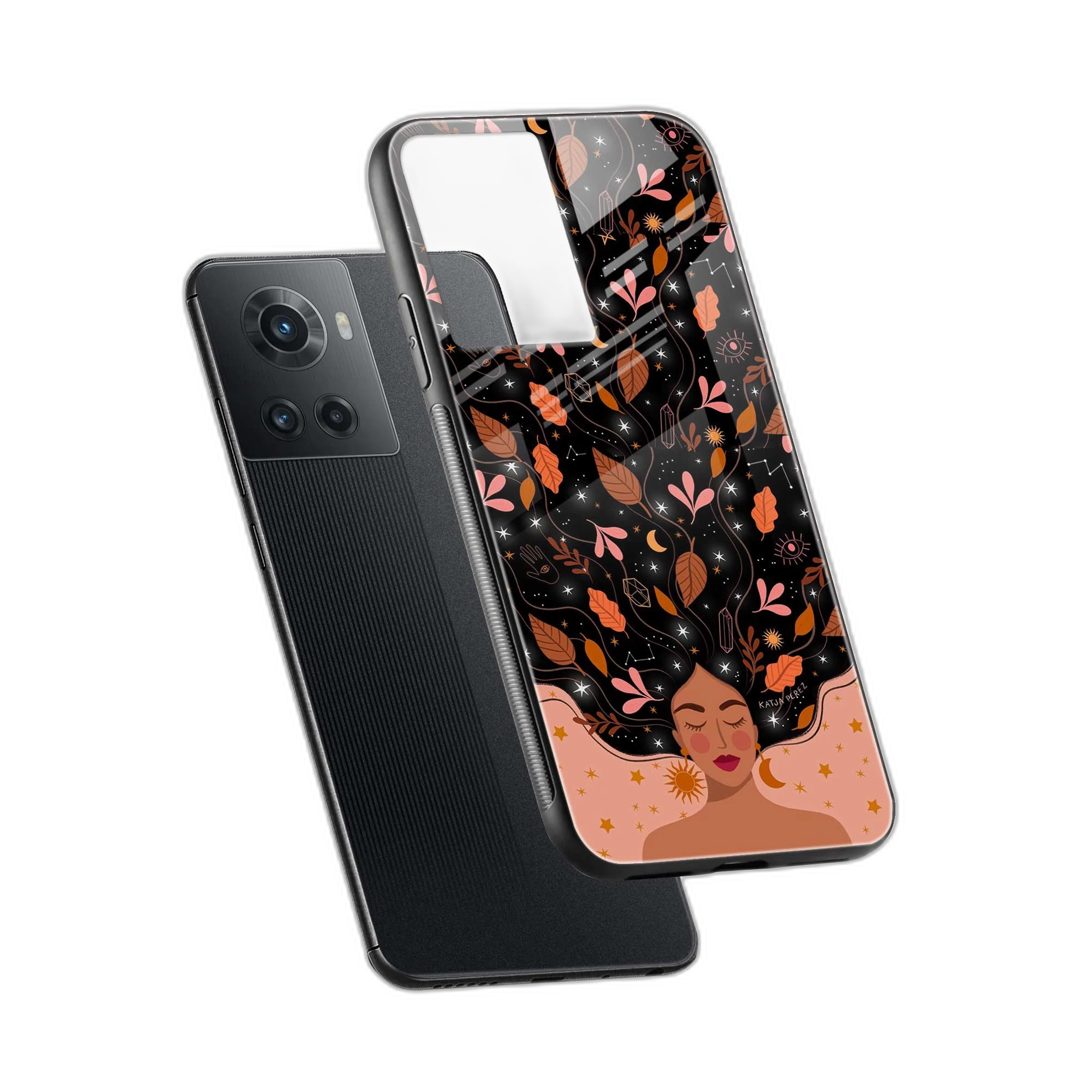 Leaf Art OnePlus 10R Back Cover view 2