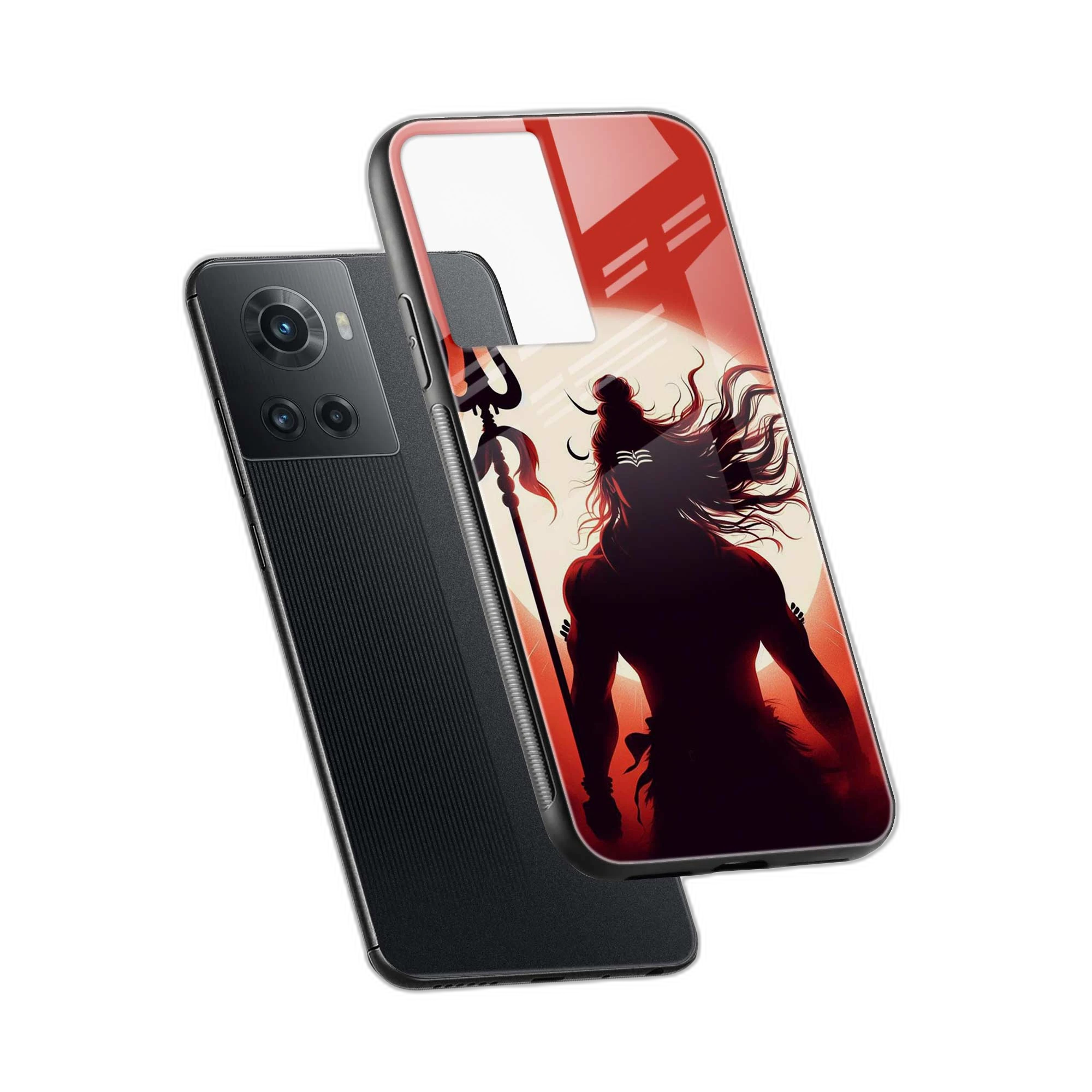 Lord Shiva OnePlus 10R Back Cover view 2