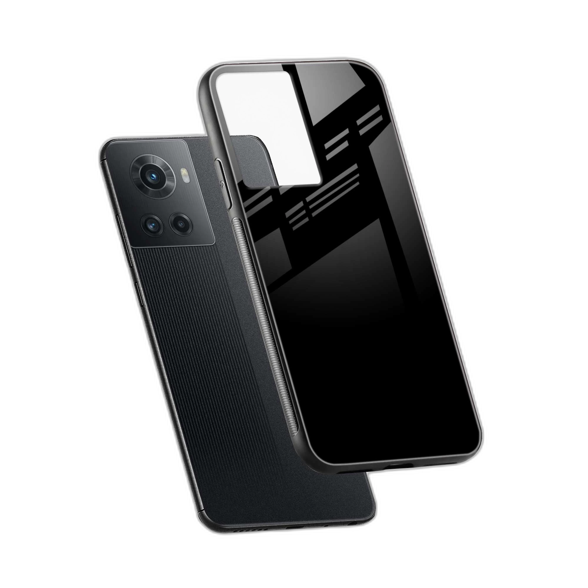 Pure Black OnePlus 10R Back Cover view 2