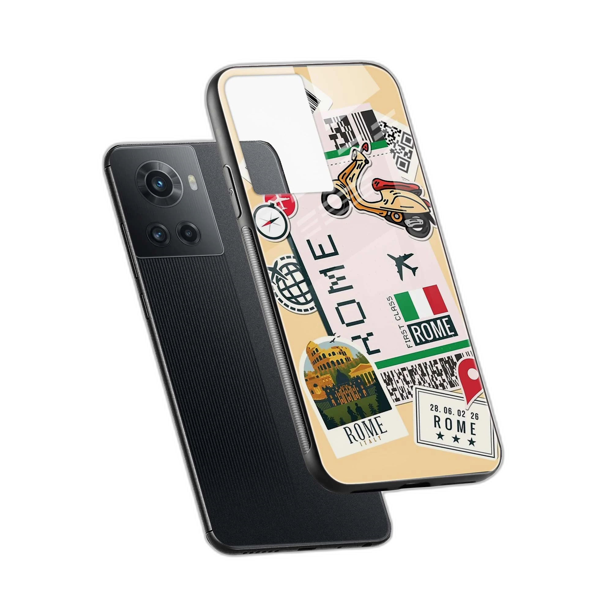 Rome OnePlus 10R Back Cover view 2