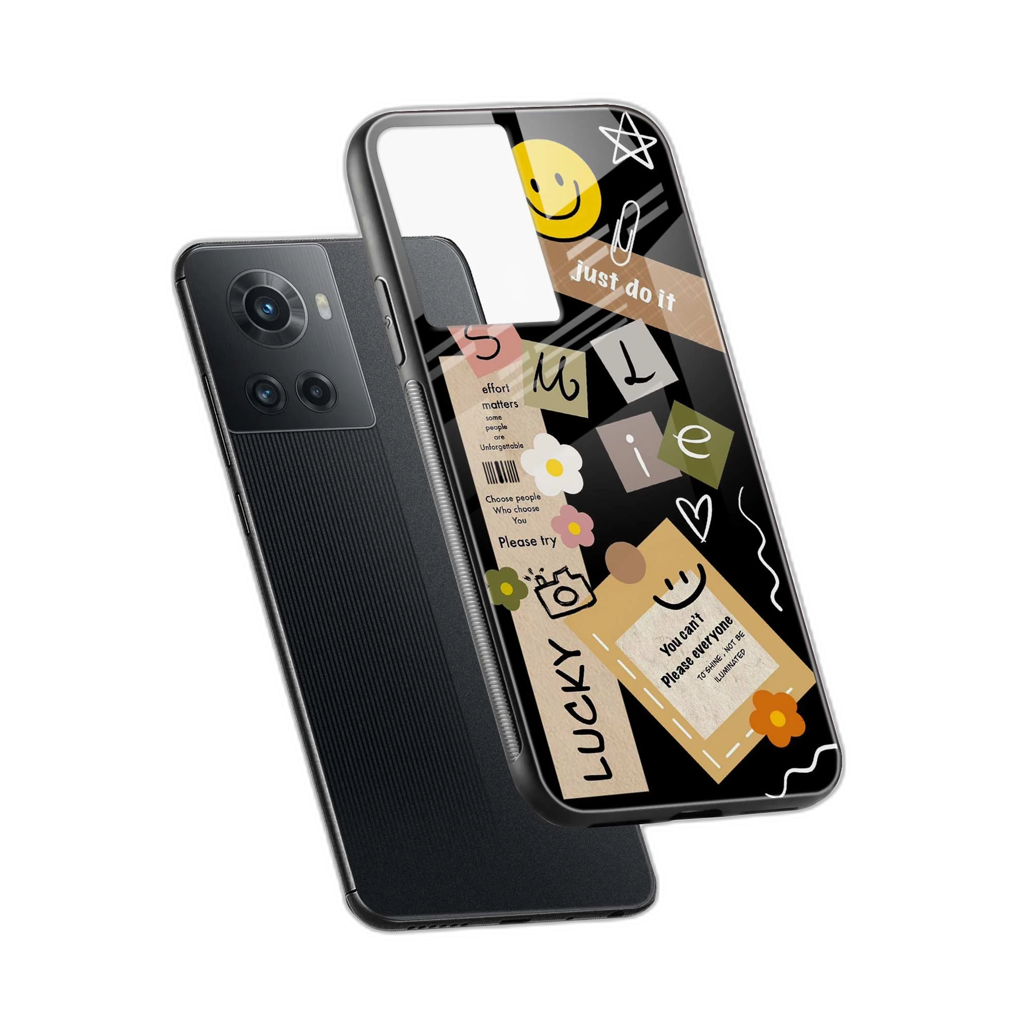 Stylish OnePlus 10R Back Cover view 2