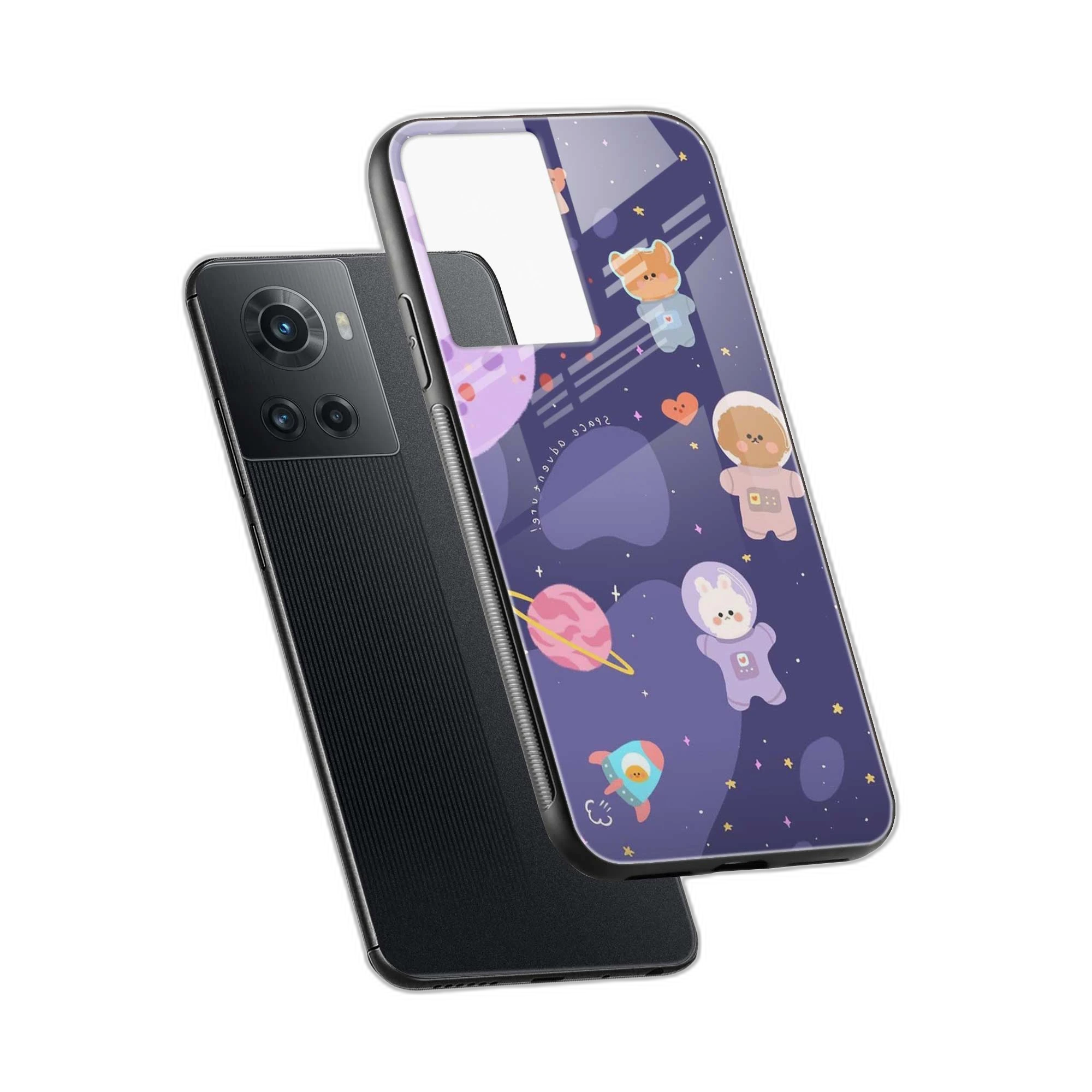 Teddy Space OnePlus 10R Back Cover view 2