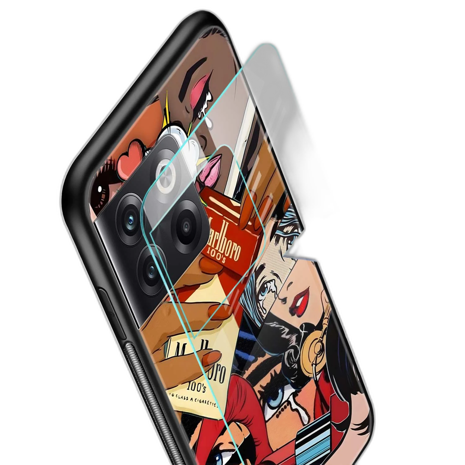 Bad Girl OnePlus 10T Back Cover view 2