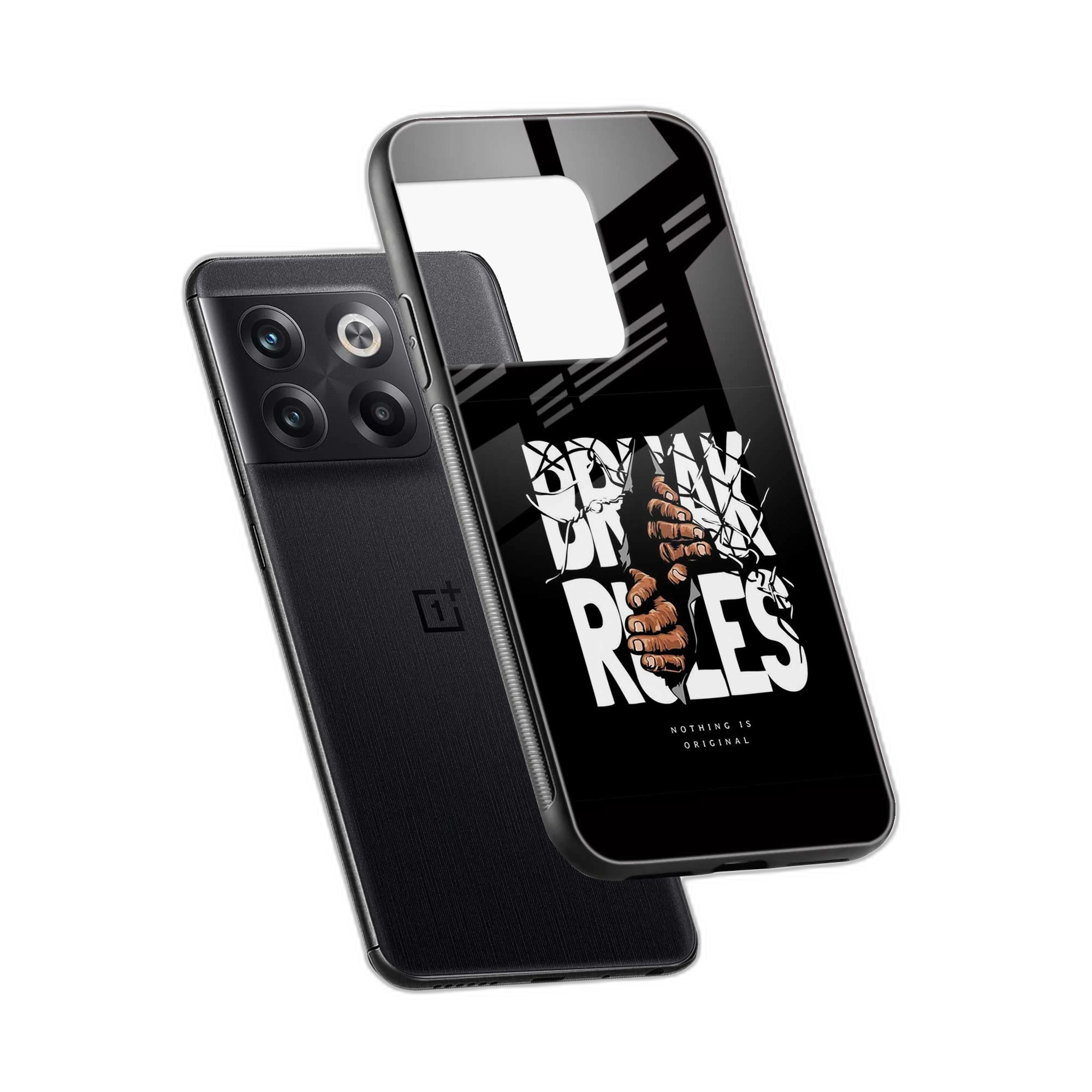 Break Rules OnePlus 10T Back Cover view 2