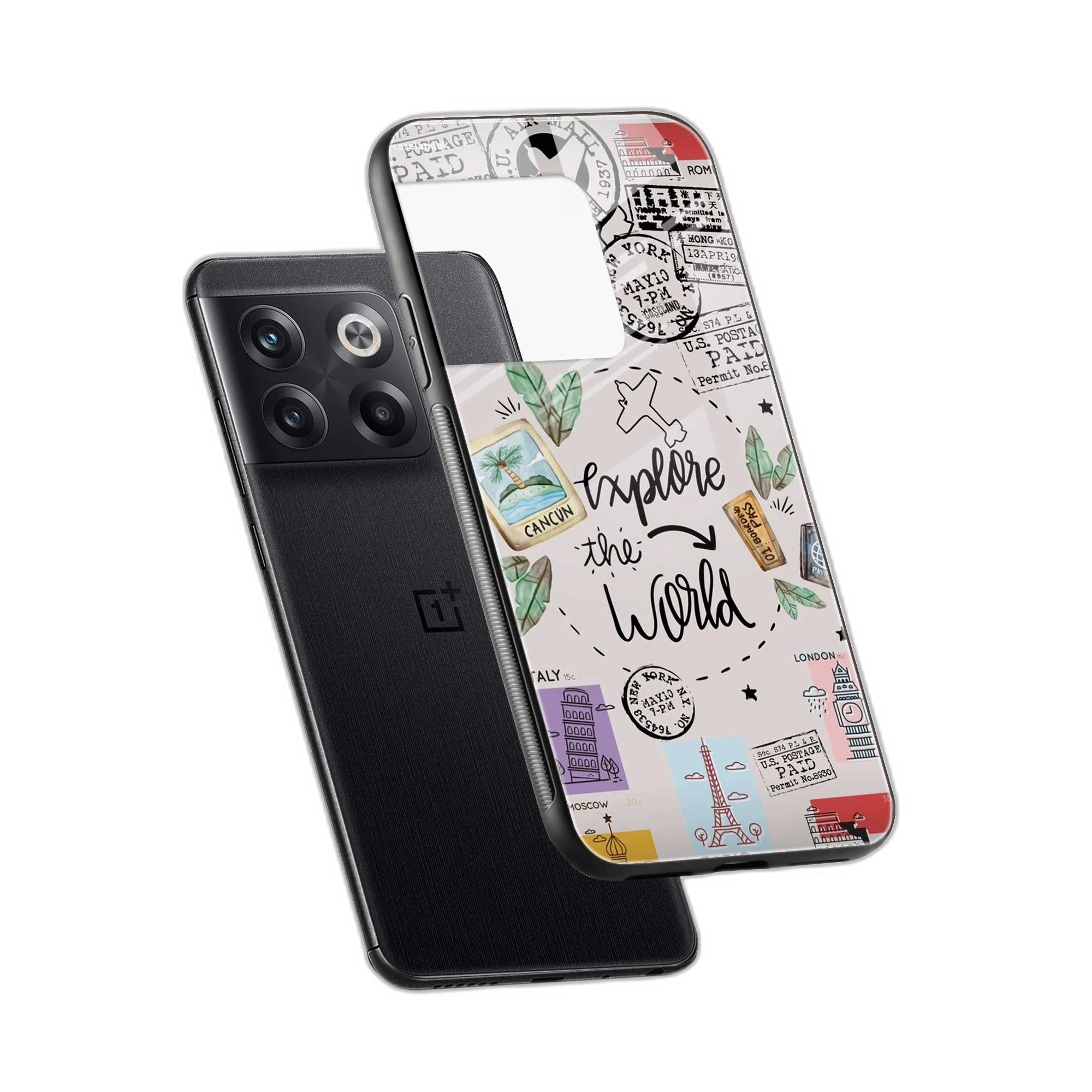 Explore The World OnePlus 10T Back Cover view 2