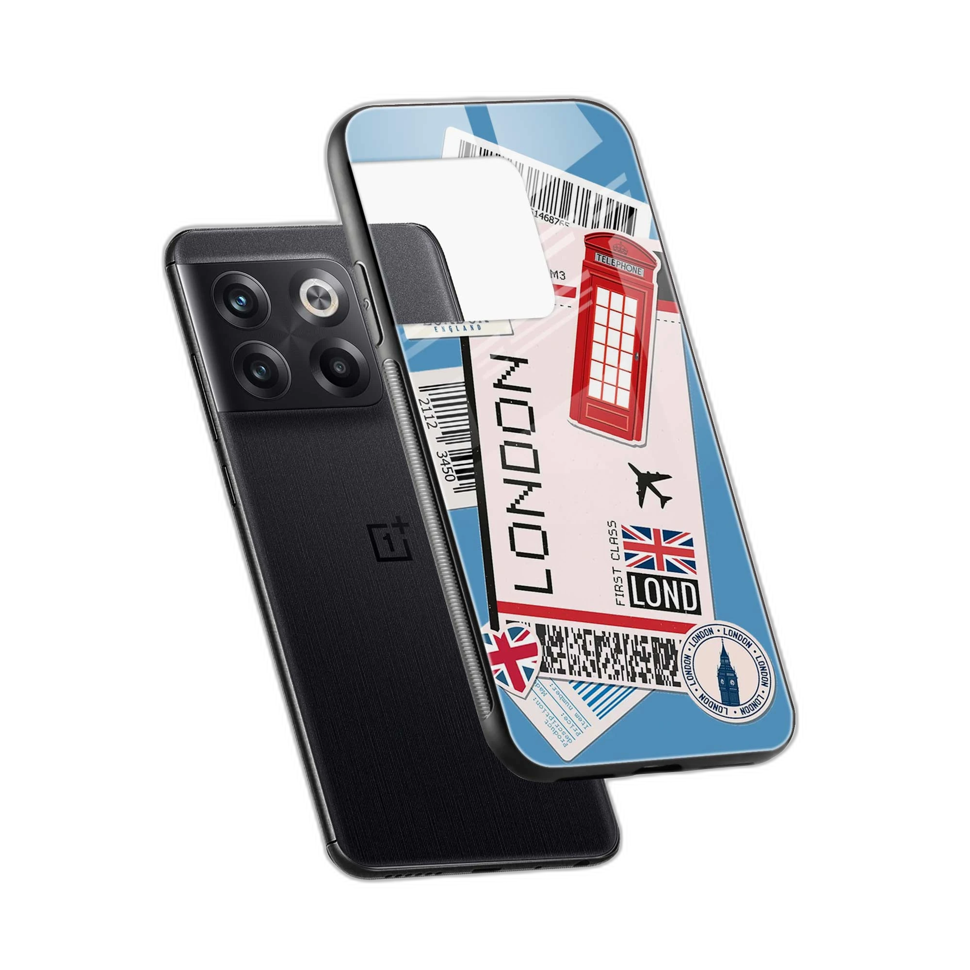 London OnePlus 10T Back Cover view 2