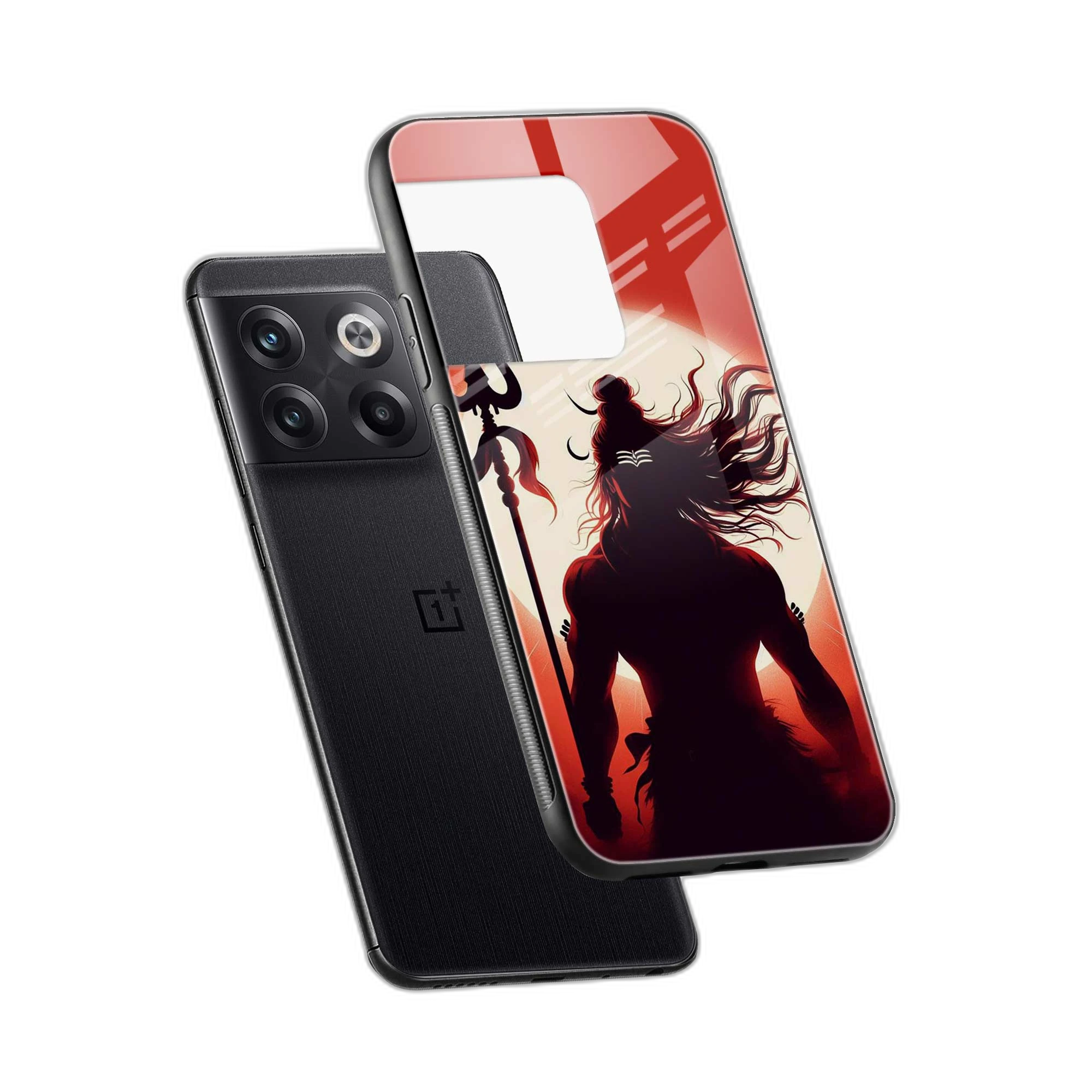 Lord Shiva OnePlus 10T Back Cover view 2
