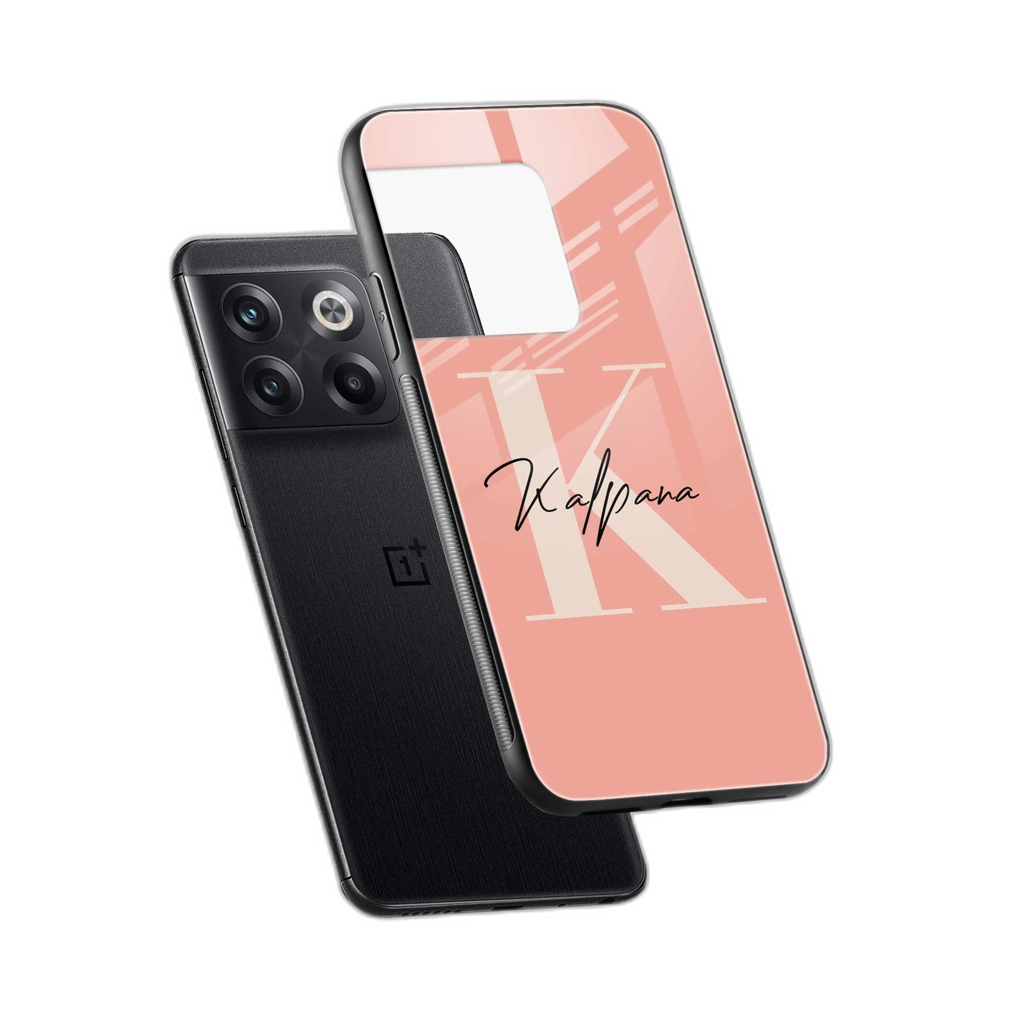 Personalised Name OnePlus 10T Back Cover view 2