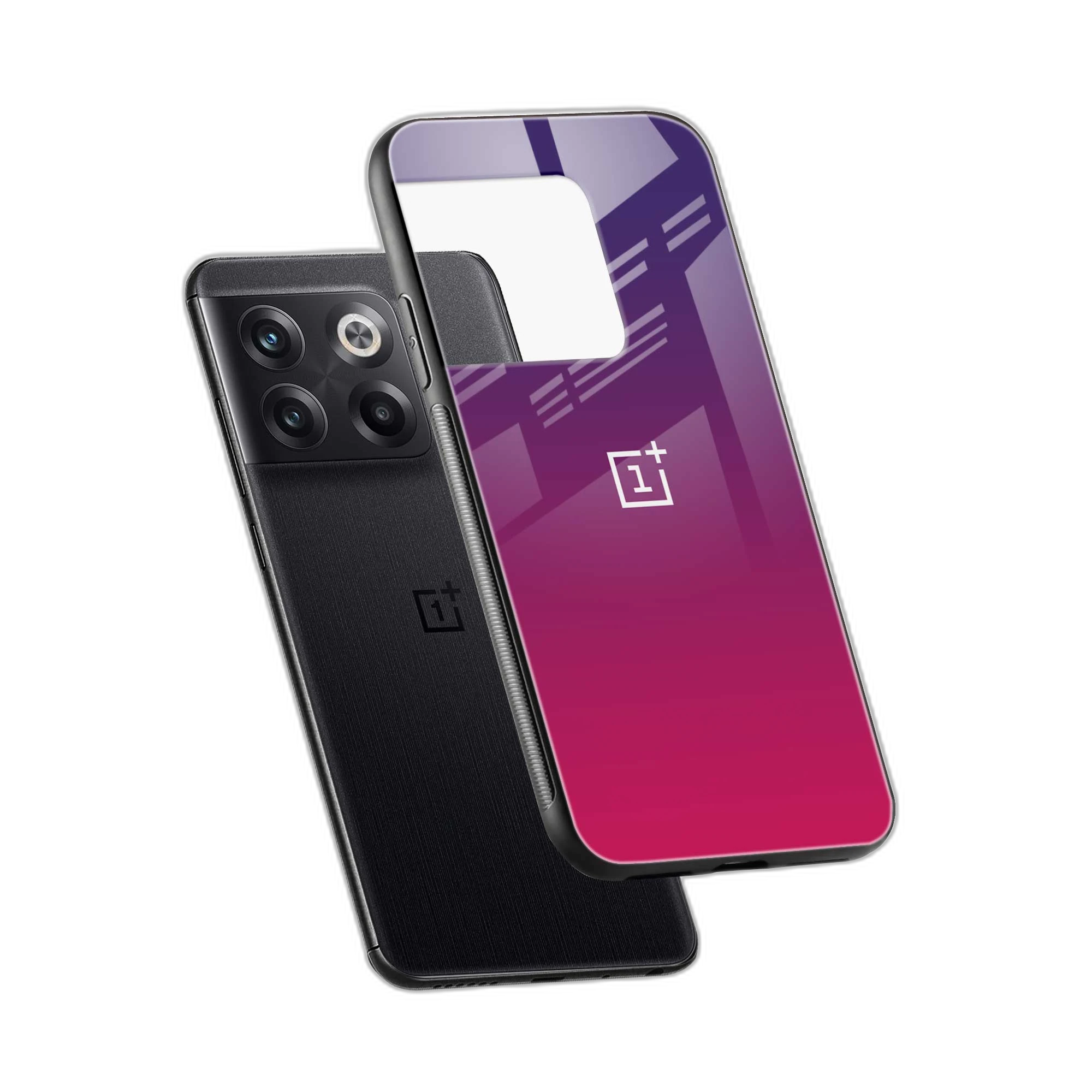 Pink Rise OnePlus 10T Back Cover view 2