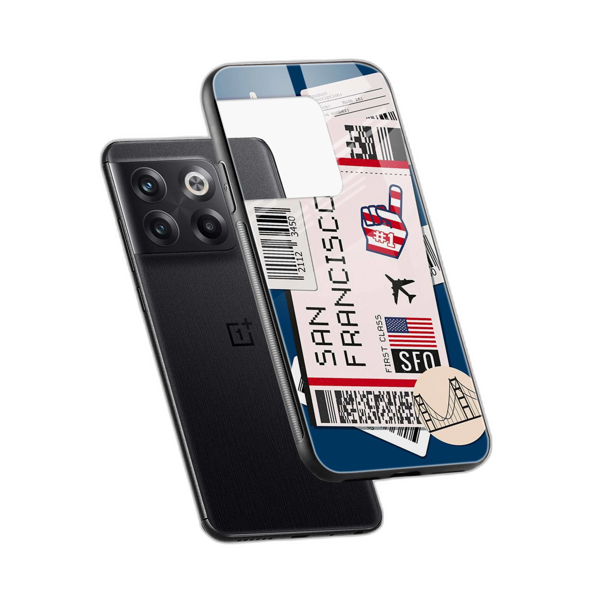 San Francisco OnePlus 10T Back Cover view 2