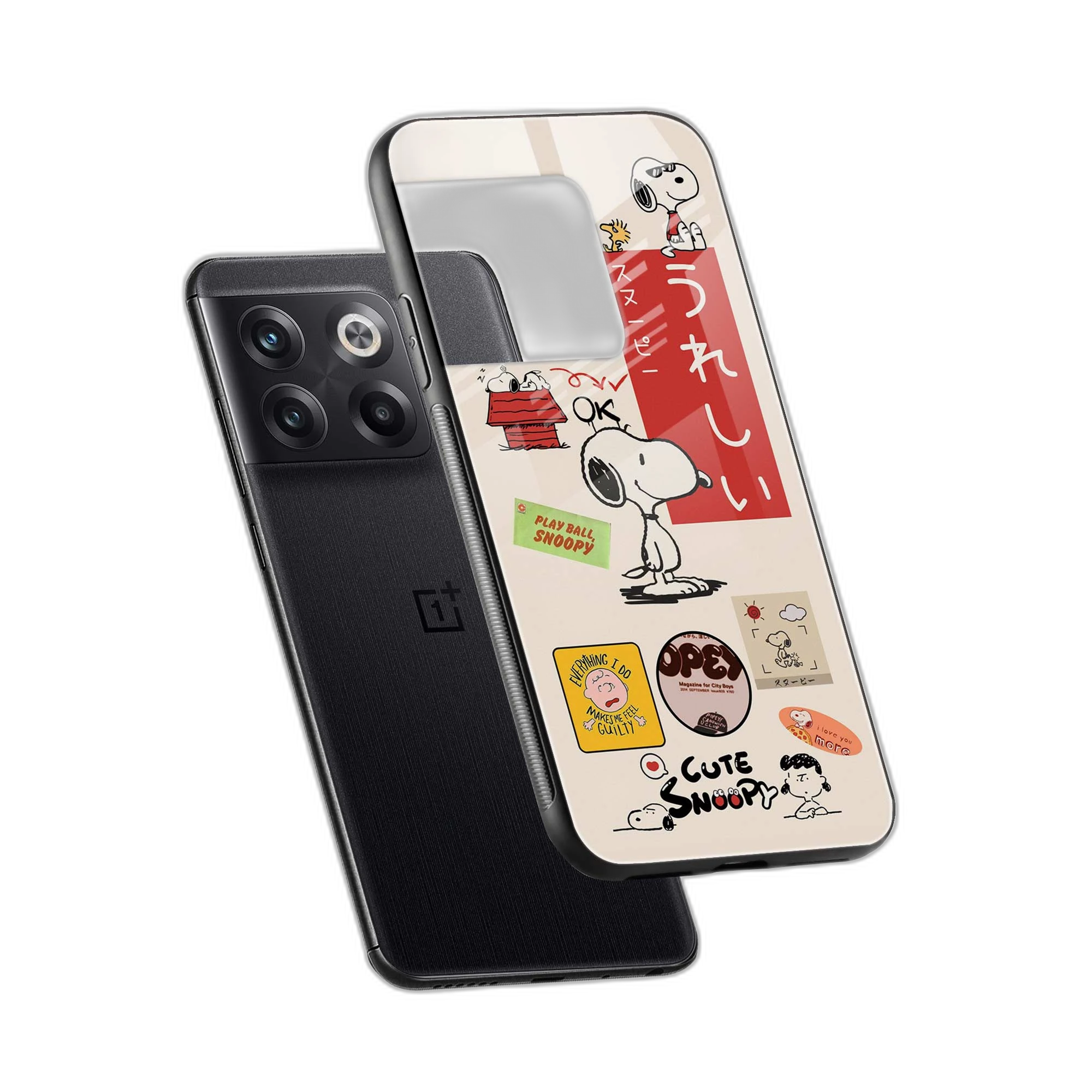 Snoopy OnePlus 10T Back Cover view 2
