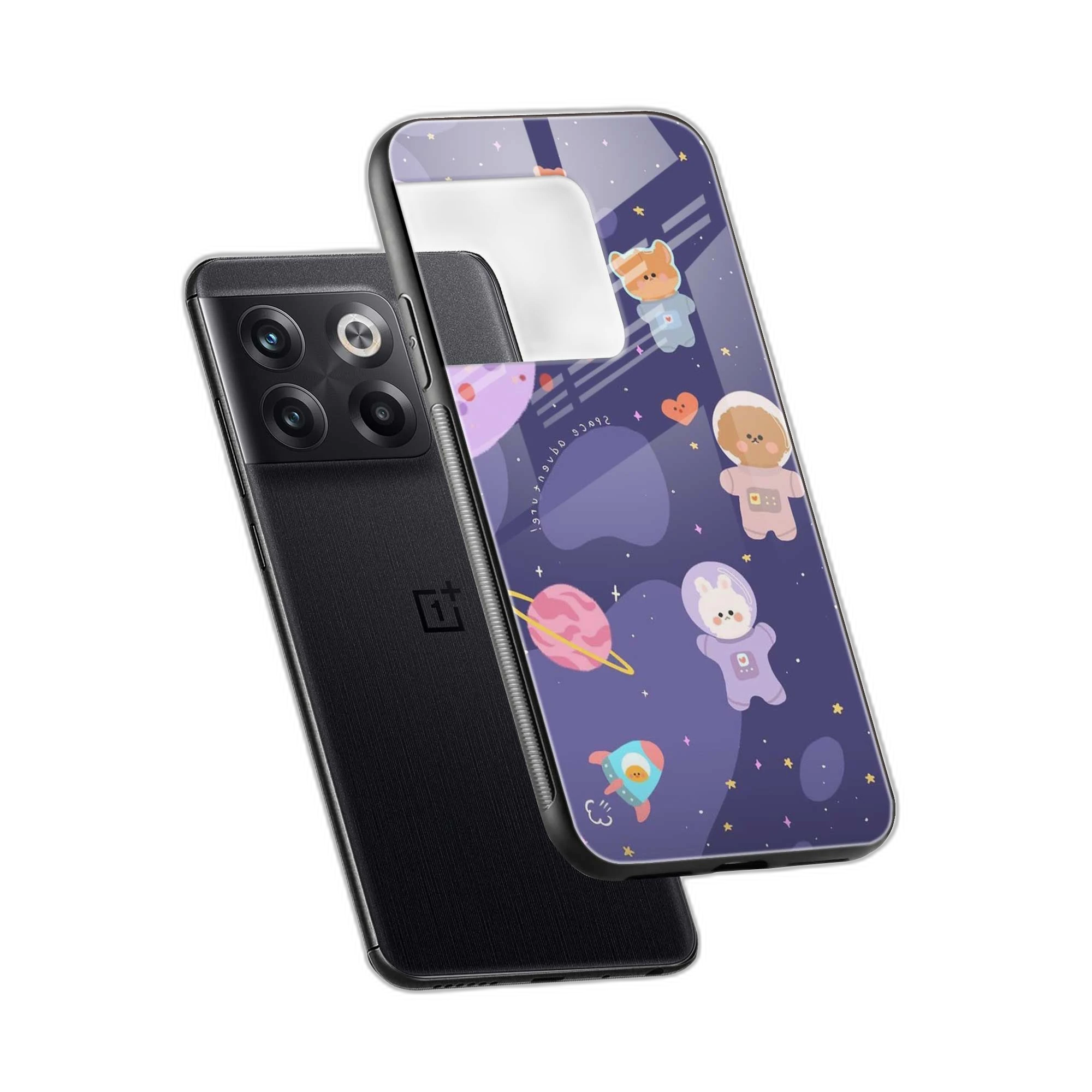 Teddy Space OnePlus 10T Back Cover view 2