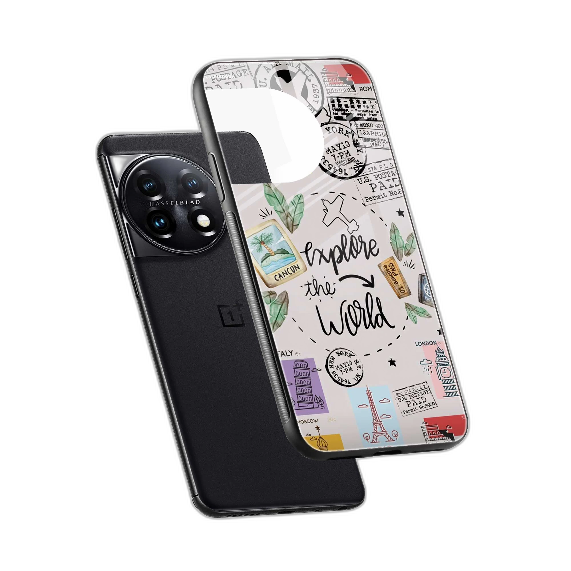 Explore The World OnePlus 11 Back Cover view 2