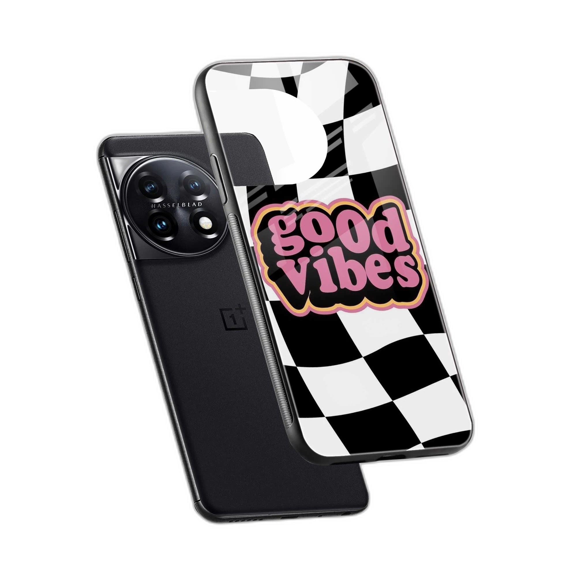 Good Vibes OnePlus 11 Back Cover view 2