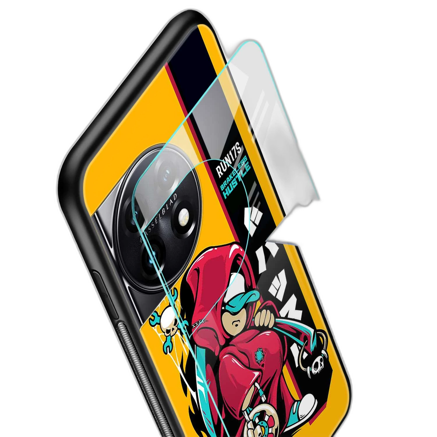 Hustel OnePlus 11 Back Cover view 2