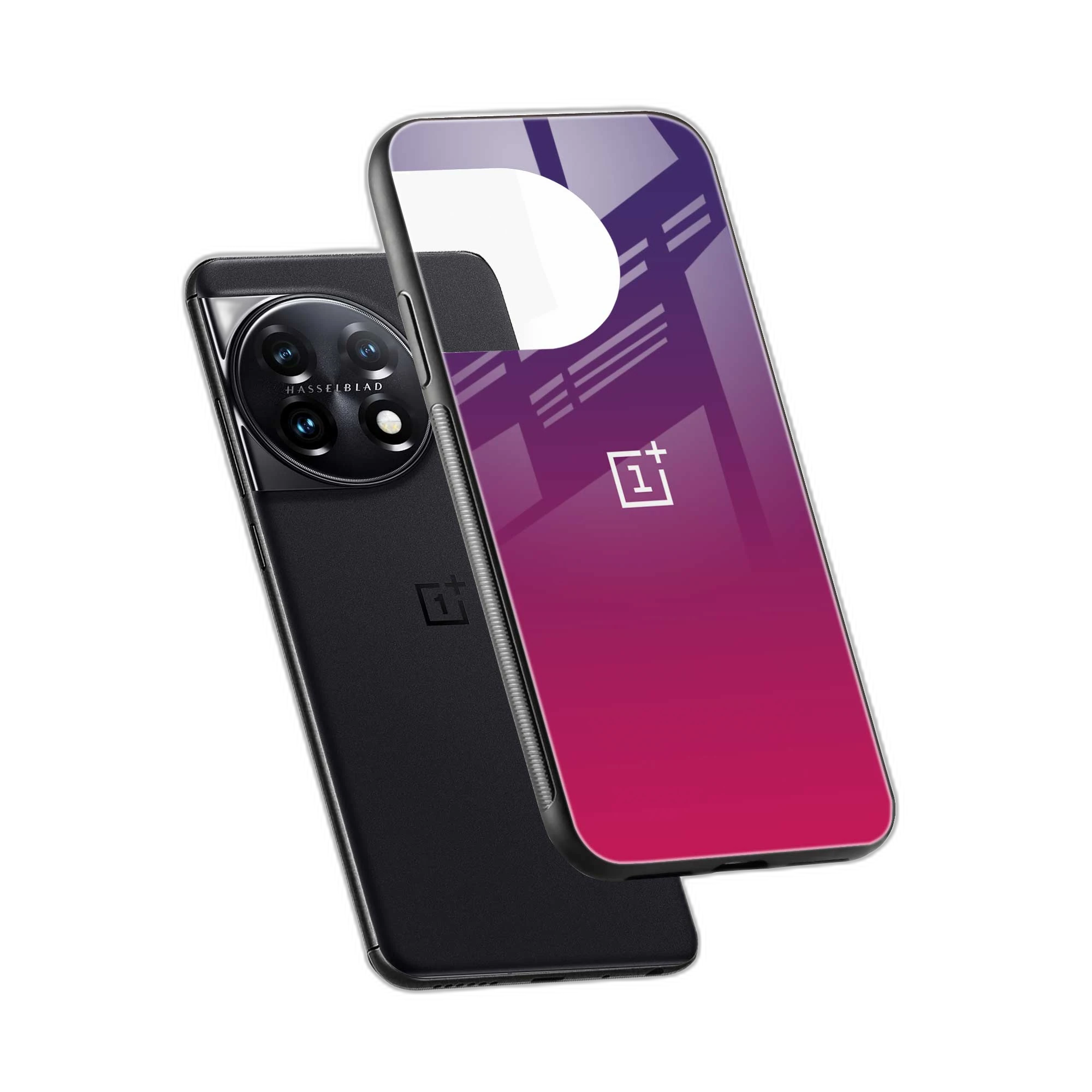 Pink Rise OnePlus 11 Back Cover view 2
