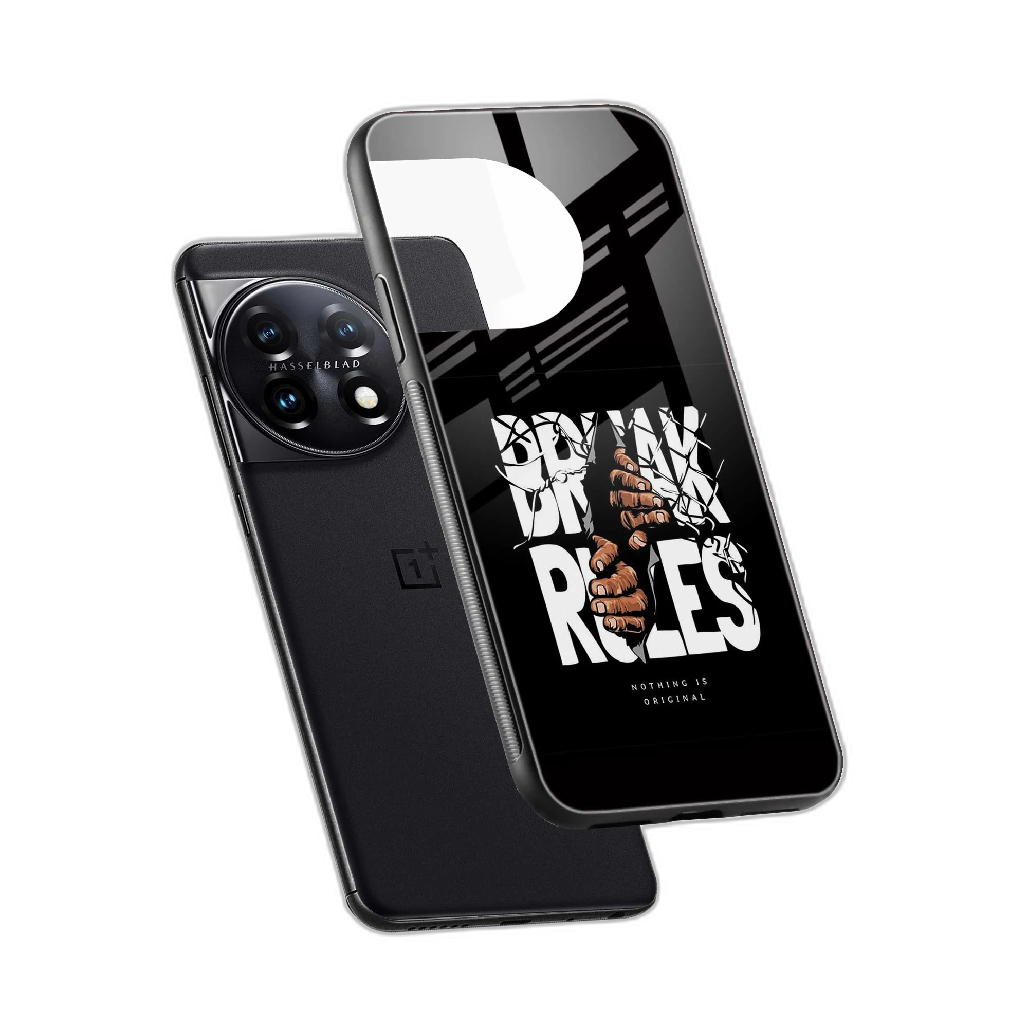 Break Rules OnePlus 11r Back Cover view 2
