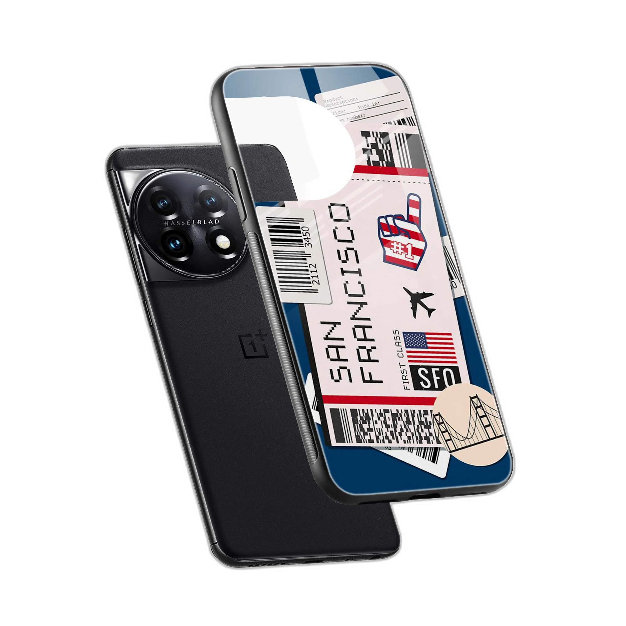 San Francisco OnePlus 11r Back Cover view 2