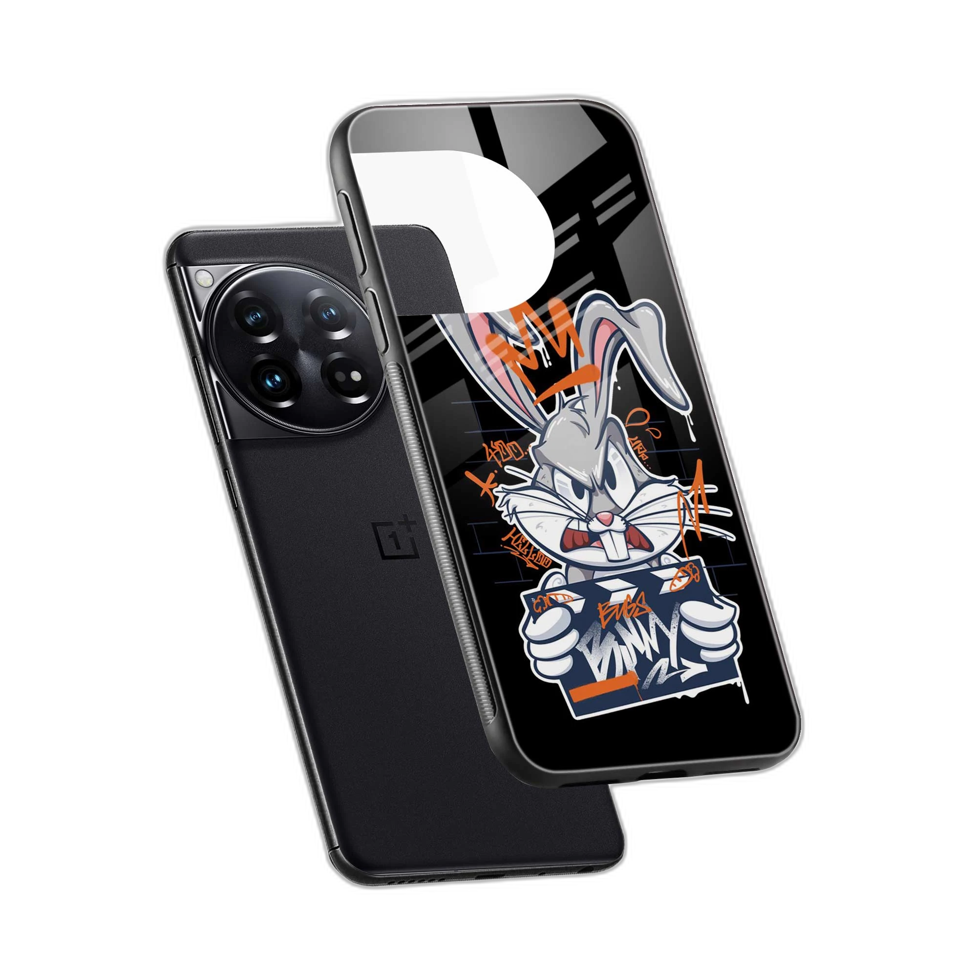 Angry Bunny OnePlus 12 Back Cover view 2