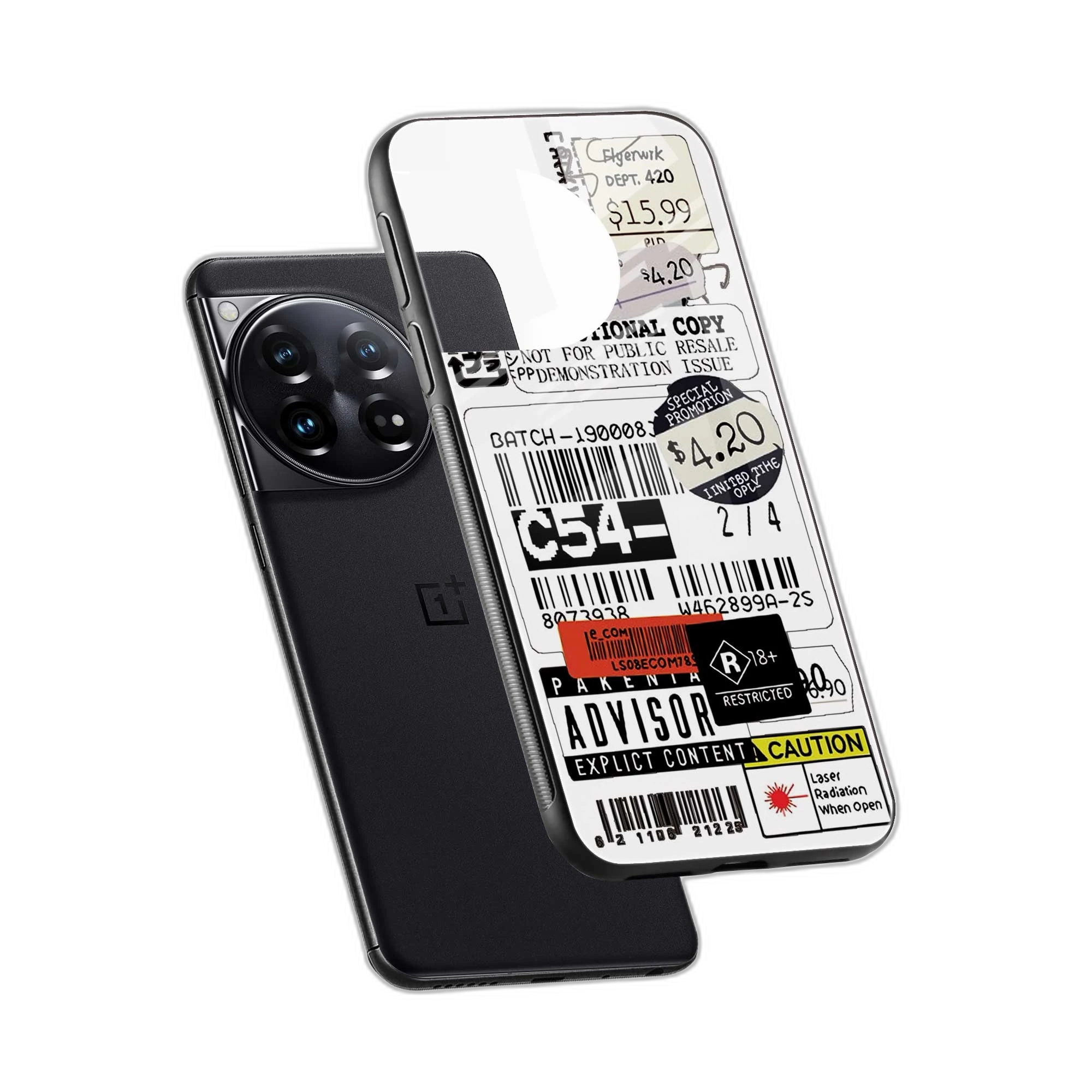 Explicit OnePlus 12 Back Cover view 2