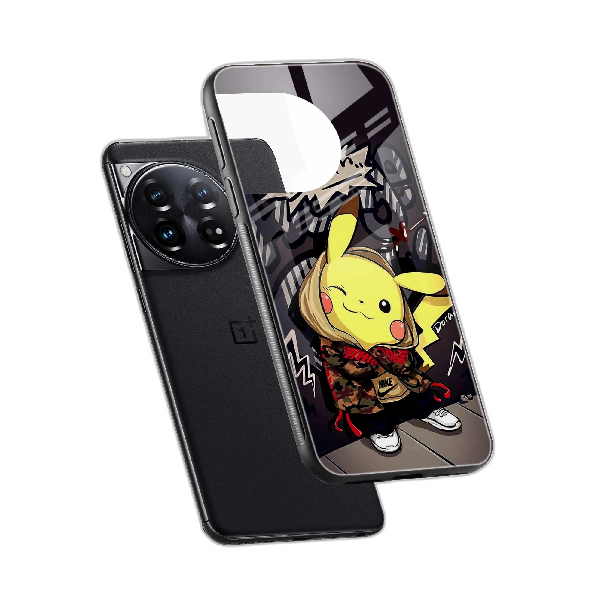 Pikachu OnePlus 12 Back Cover view 2