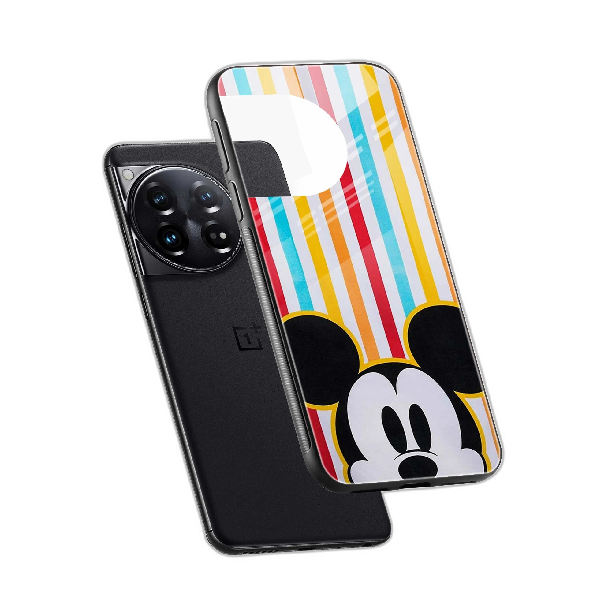 Rigid Spy Mickey Mouse OnePlus 12 Back Cover view 2
