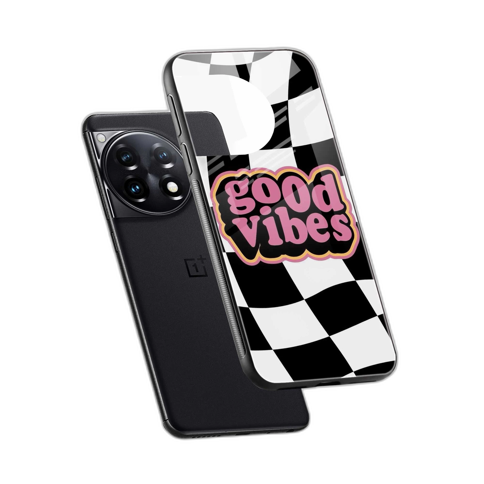 Good Vibes OnePlus 12r Back Cover view 2
