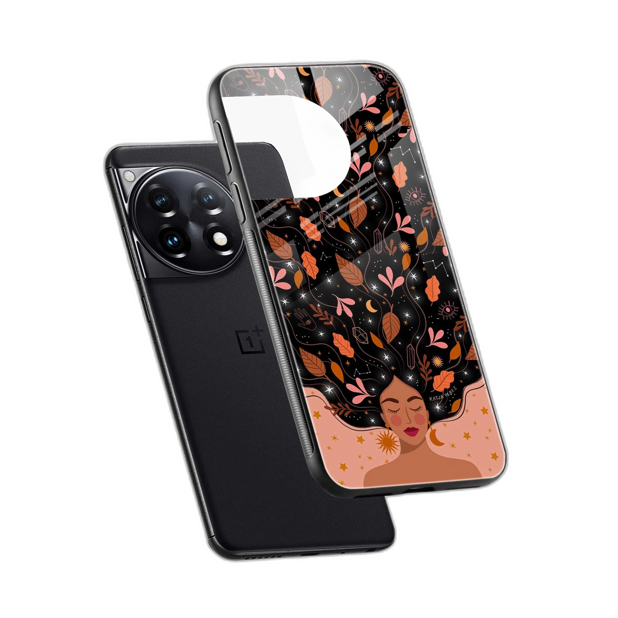 Leaf Art OnePlus 12r Back Cover view 2