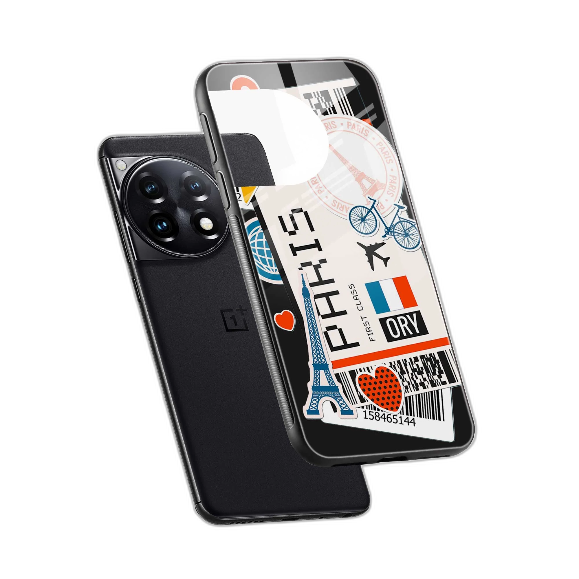 Paris OnePlus 12r Back Cover view 2