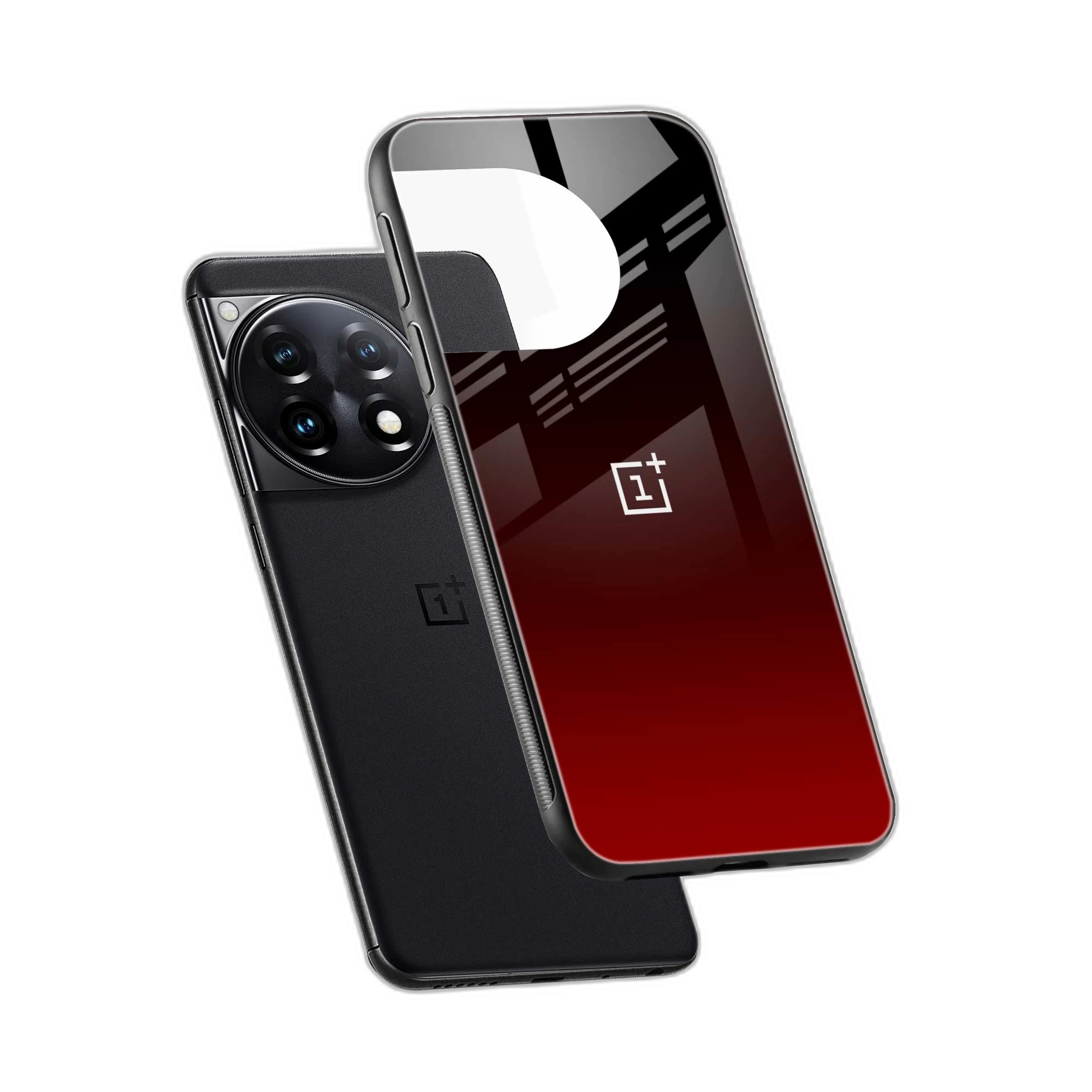 Red Wine OnePlus 12r Back Cover view 2