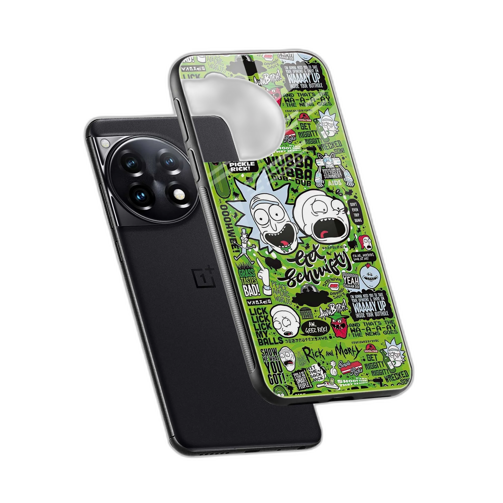 Rick And Morty OnePlus 12r Back Cover view 2