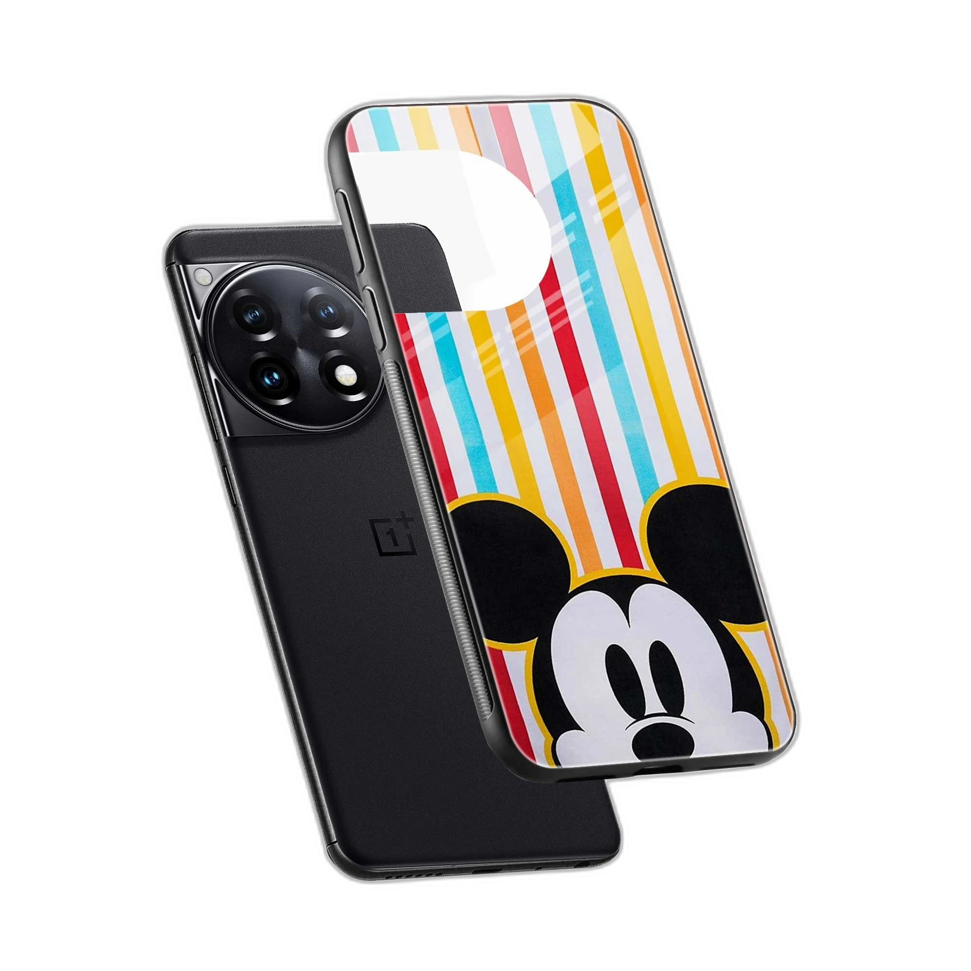Rigid Spy Mickey Mouse OnePlus 12r Back Cover view 2