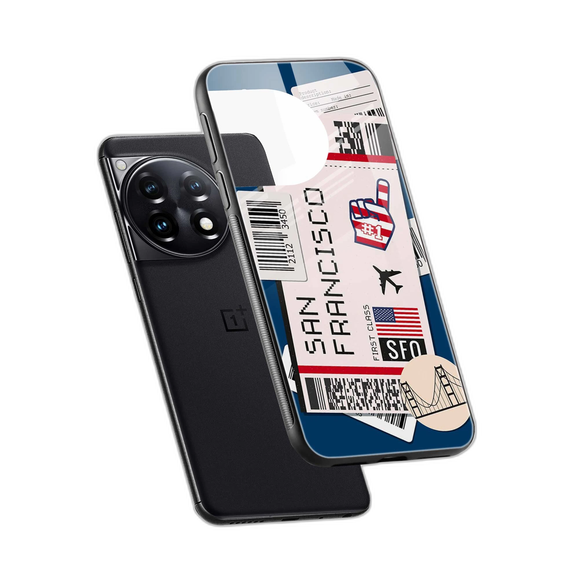 San Francisco OnePlus 12r Back Cover view 2