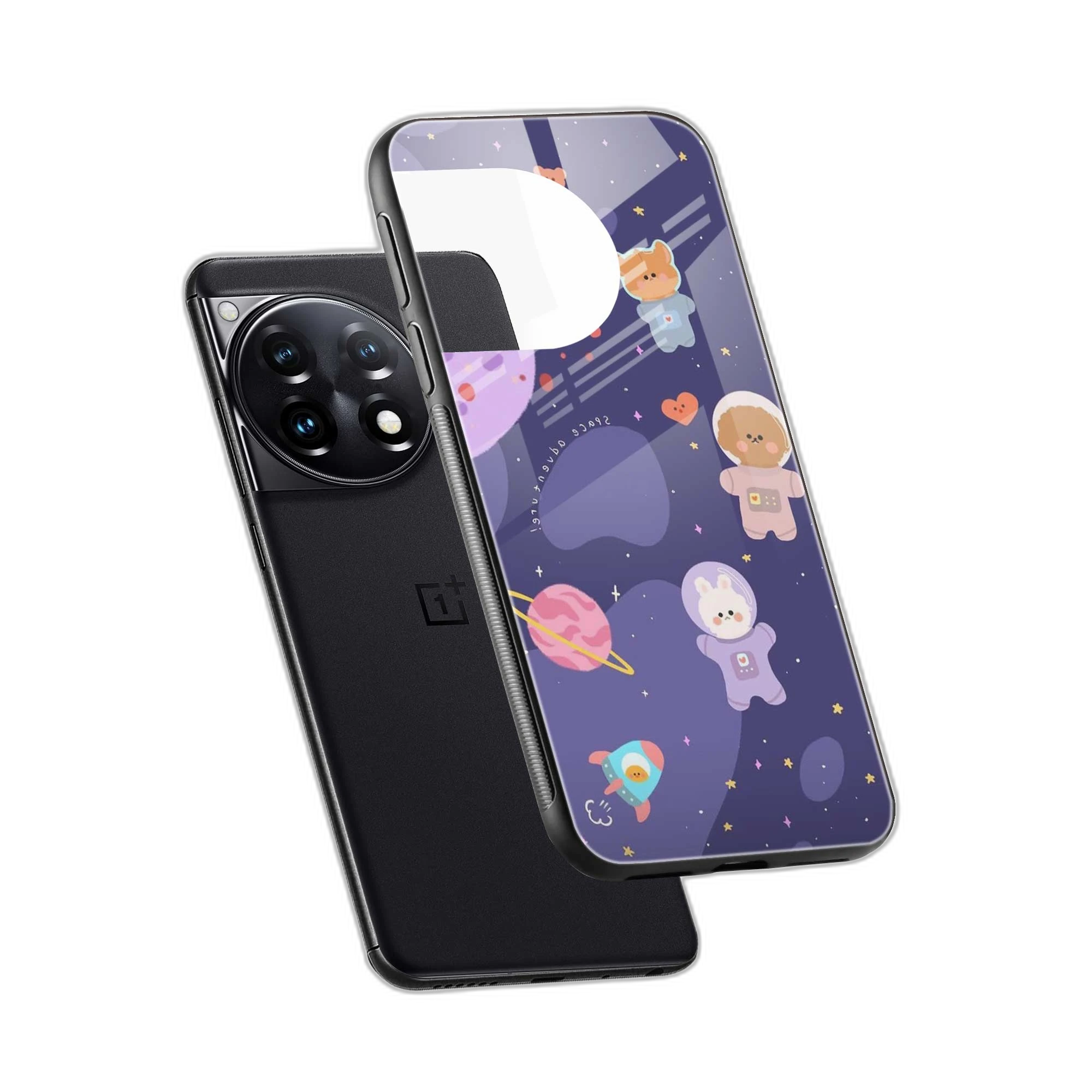 Teddy Space OnePlus 12r Back Cover view 2