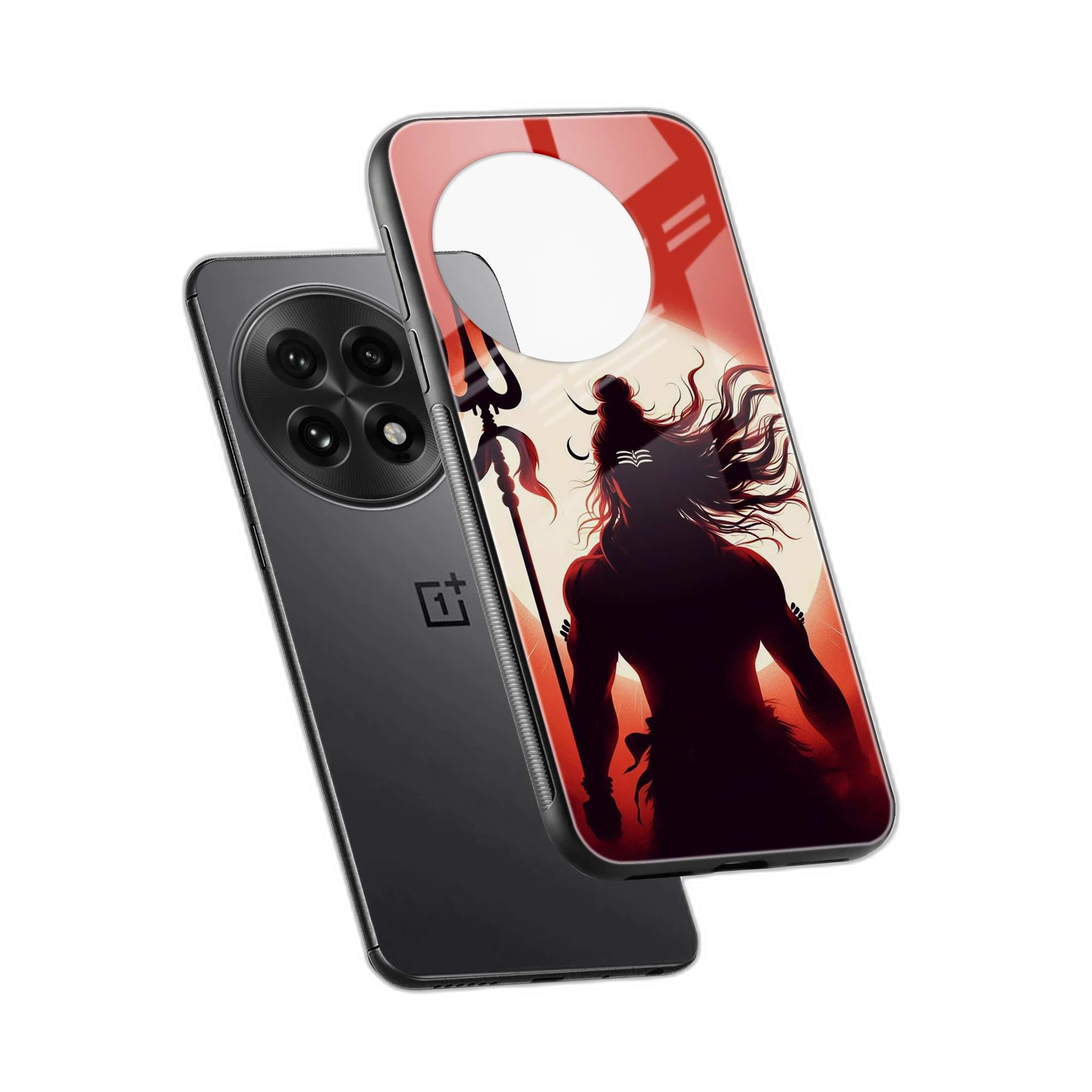 Lord Shiva OnePlus 13 Back Cover view 2