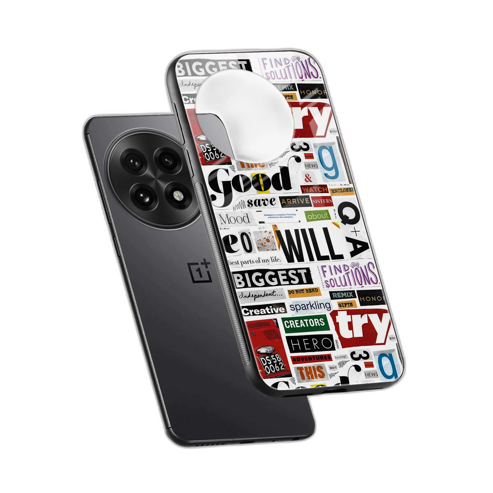 Paper Cutting OnePlus 13 Back Cover view 2