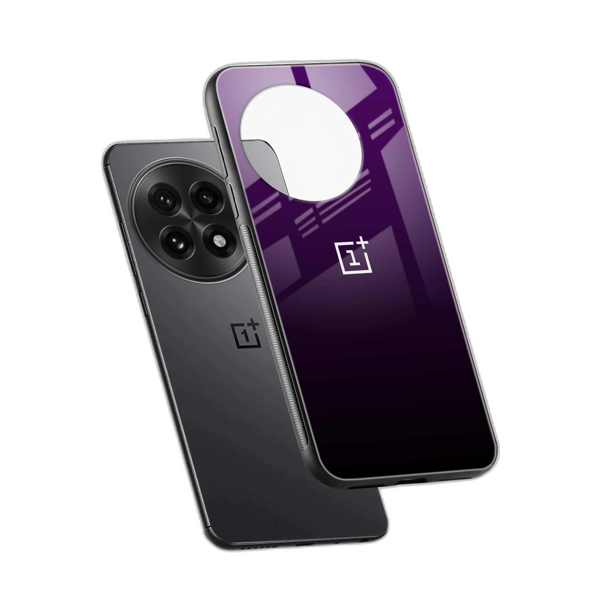 Pleasing Purple OnePlus 13 Back Cover view 2