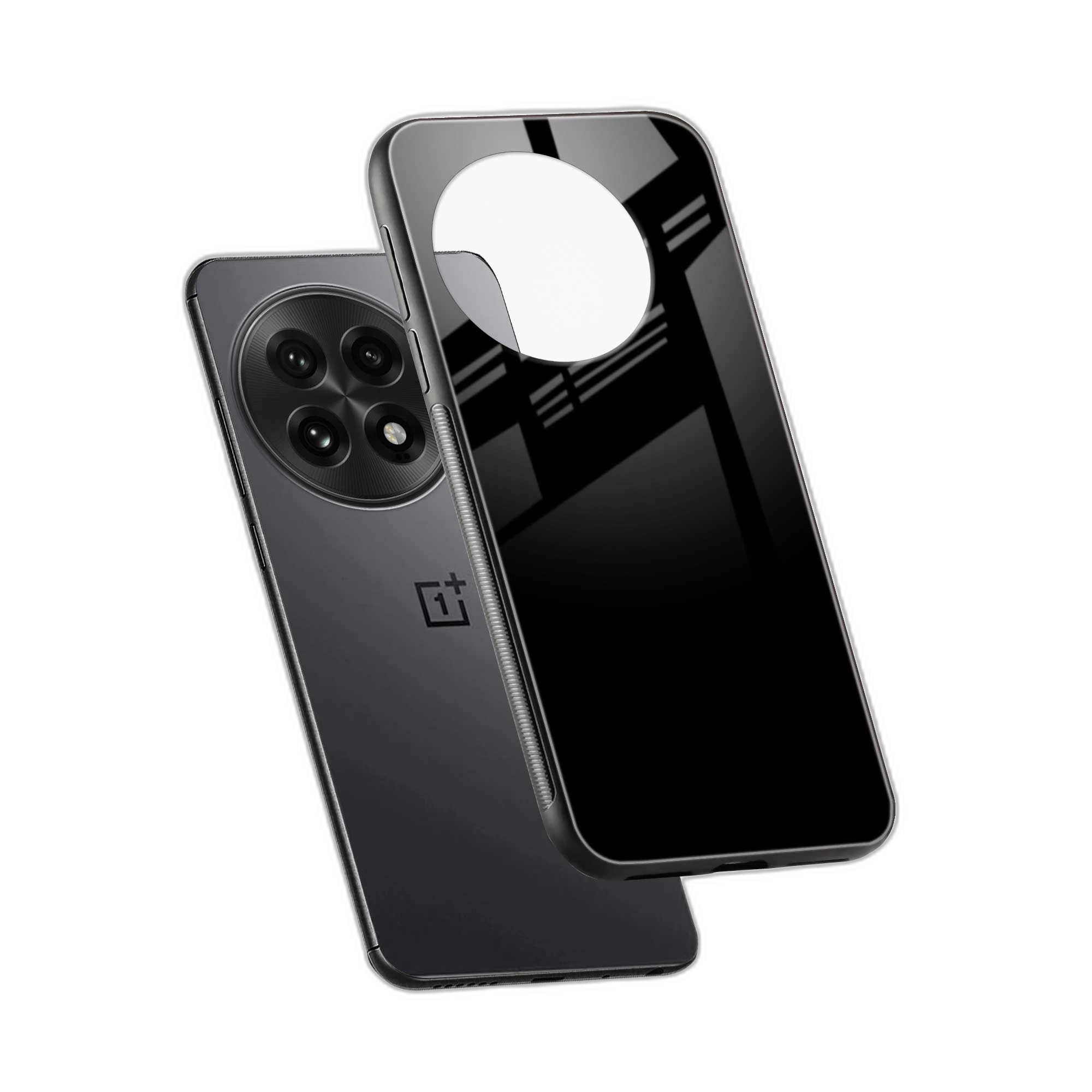 Pure Black OnePlus 13 Back Cover view 2
