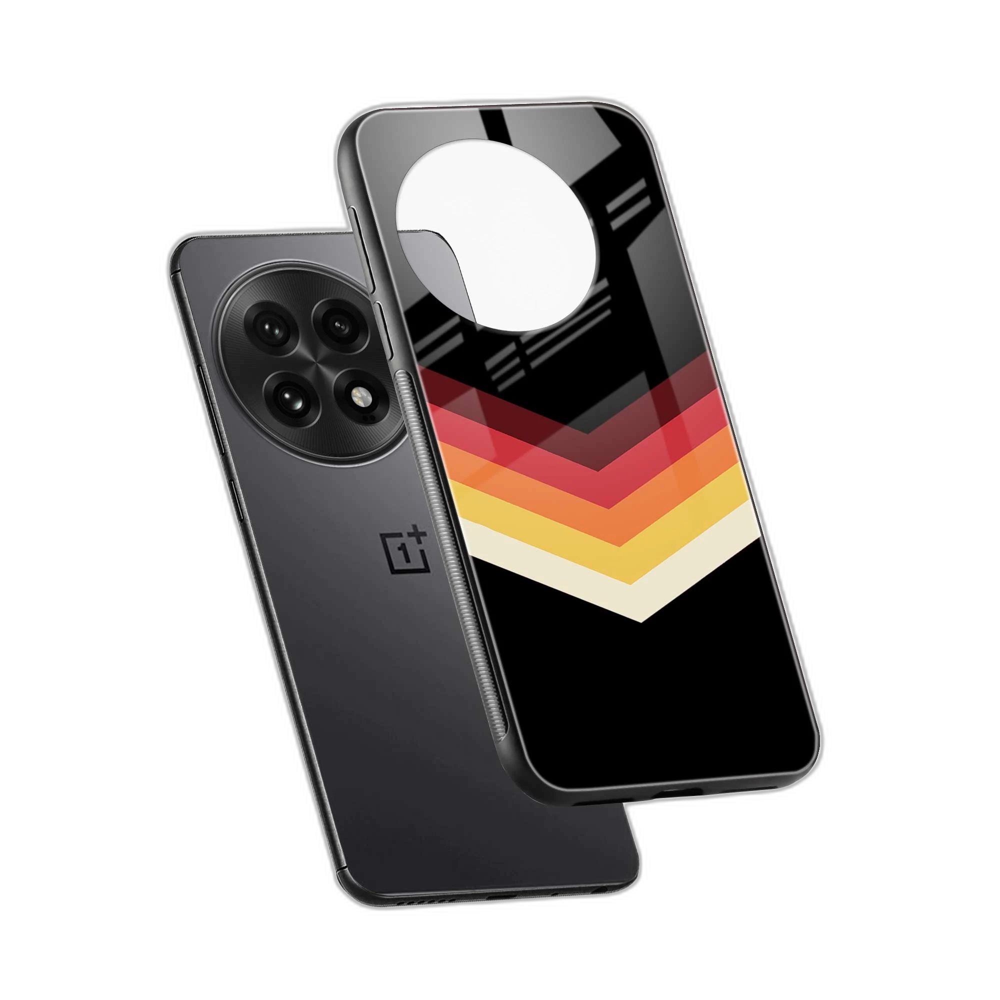 Rewind Strips Pattern OnePlus 13 Back Cover view 2