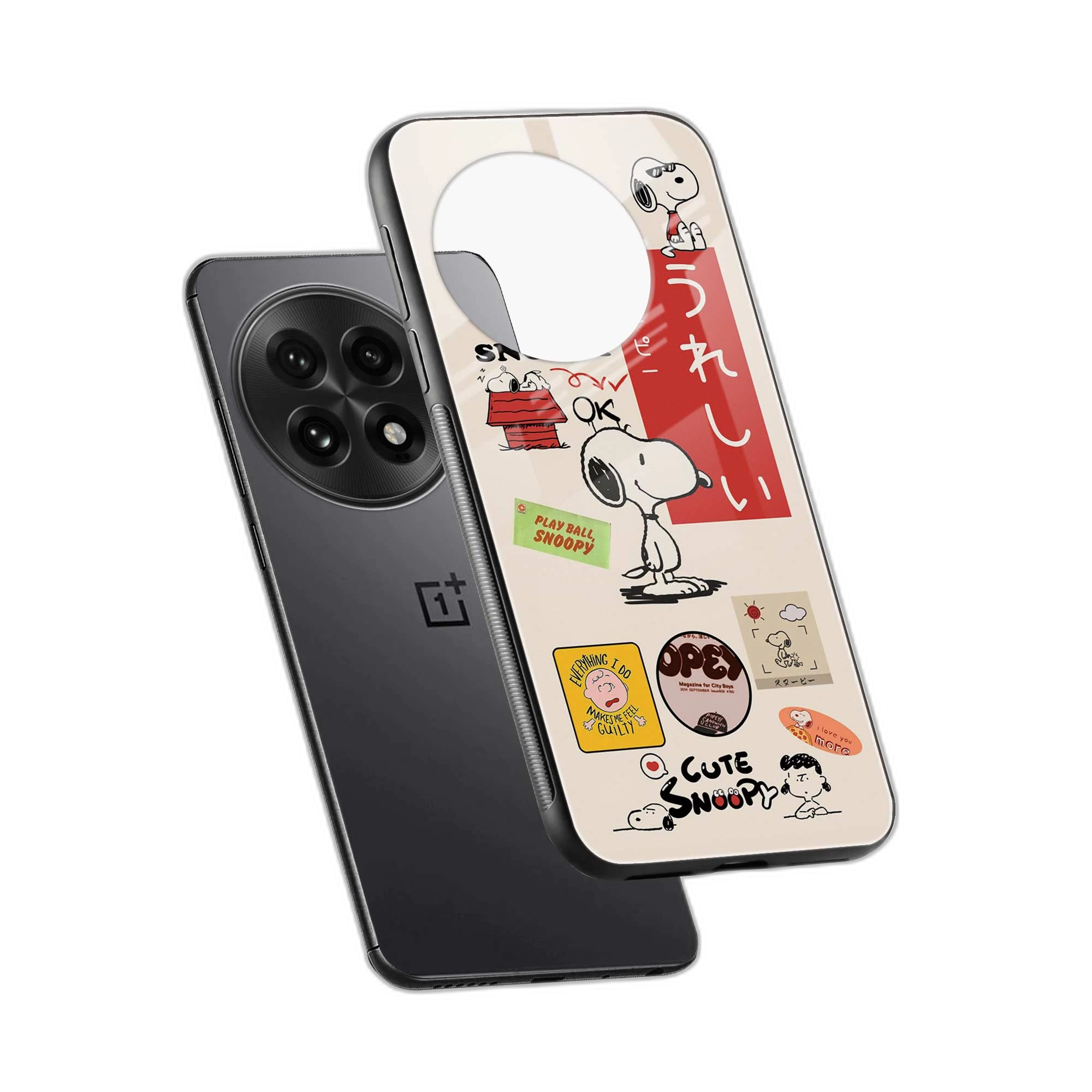 Snoopy OnePlus 13 Back Cover view 2