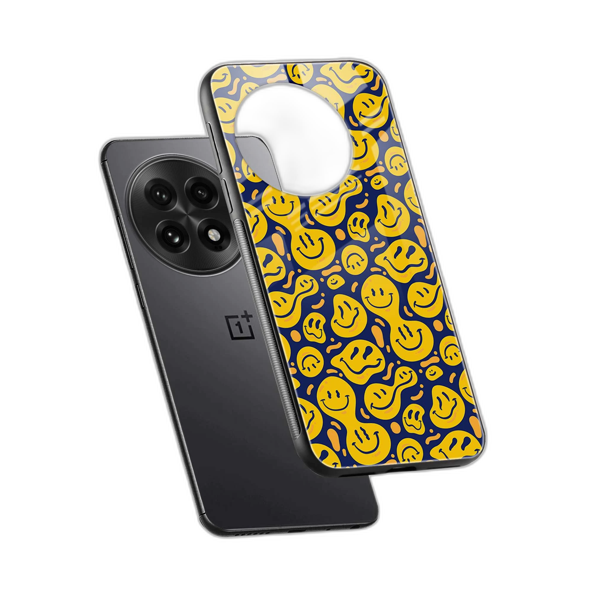 Melted Smiley OnePlus 13r 5G Back Cover view 2