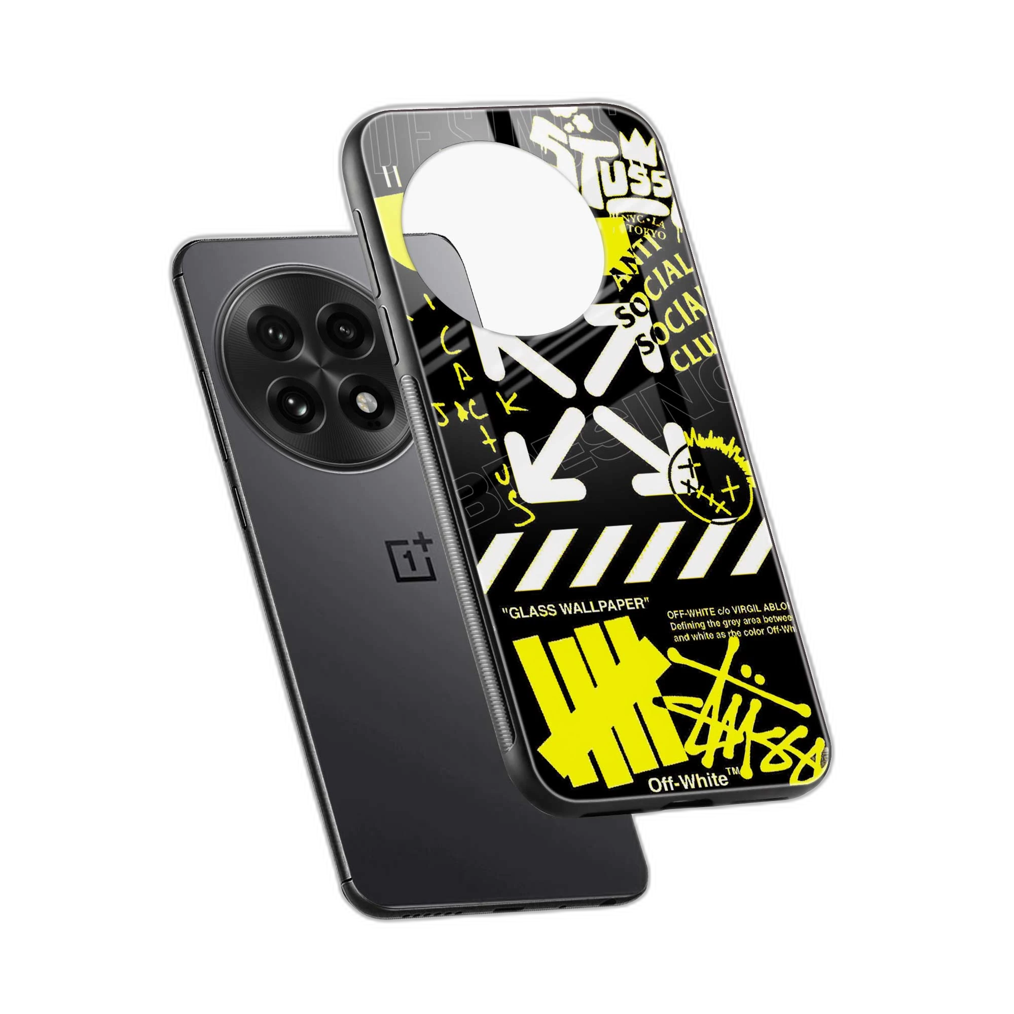 Neon Off White OnePlus 13r 5G Back Cover view 2