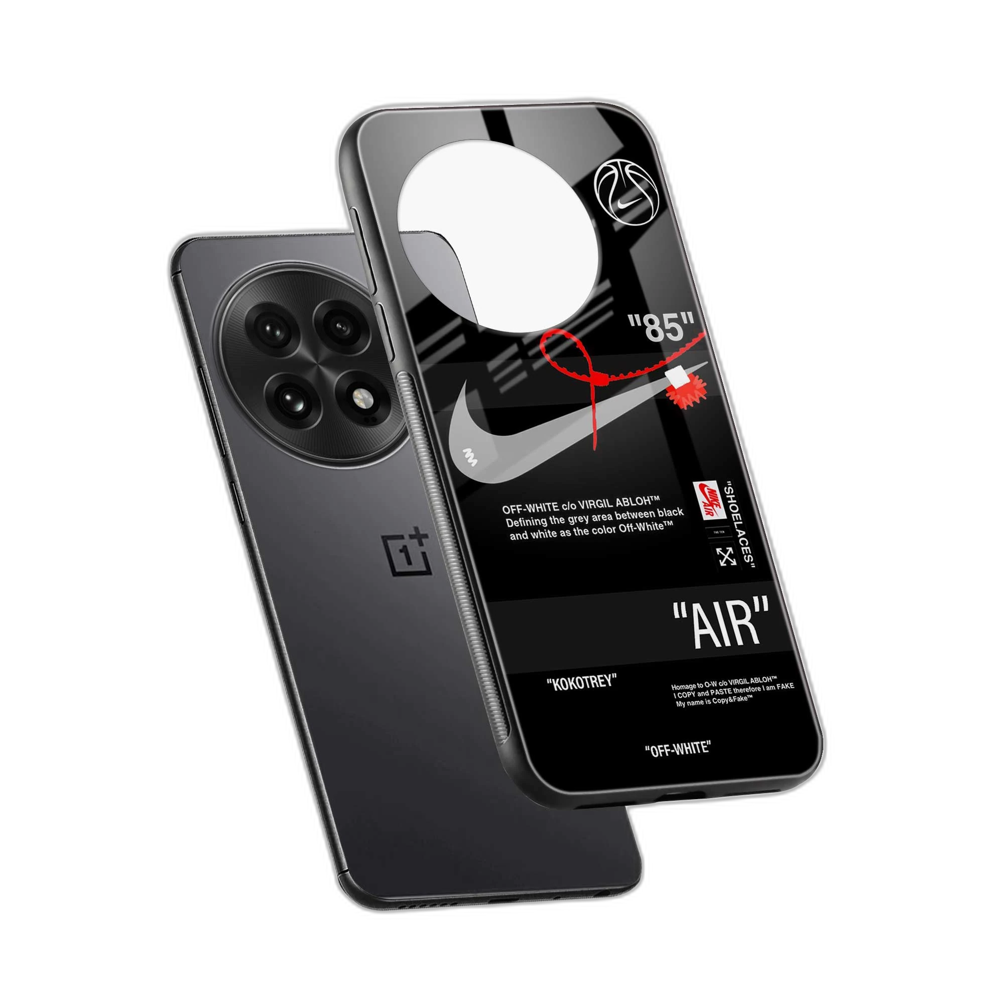 Off White OnePlus 13r 5G Back Cover view 2