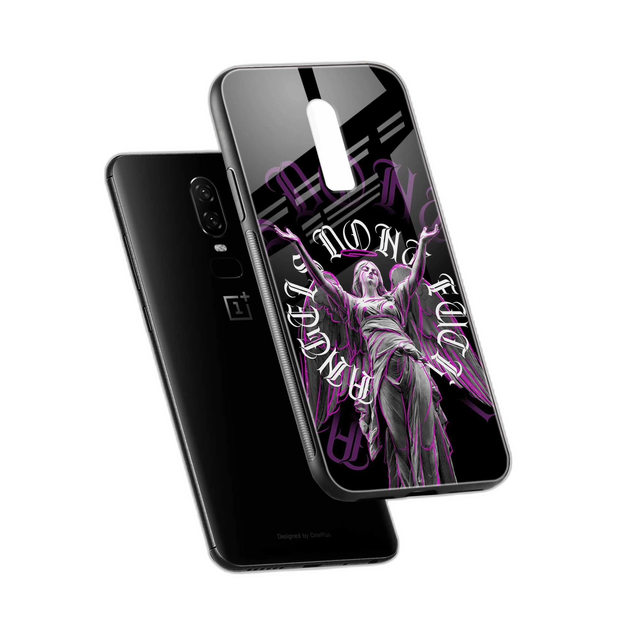 Angels OnePlus 6 Back Cover view 2