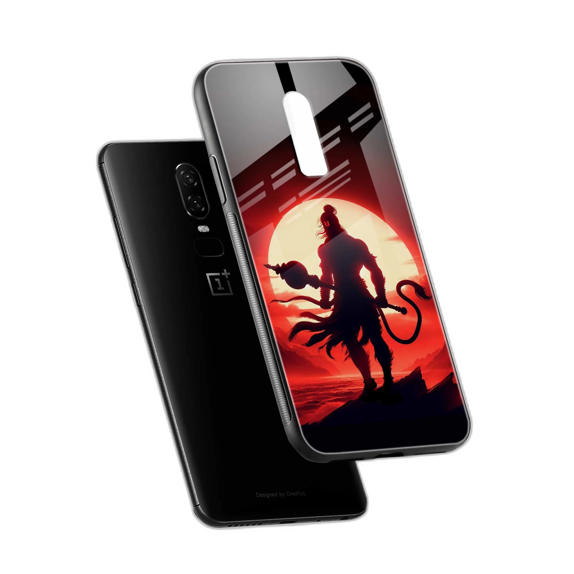Bajrangbali OnePlus 6 Back Cover view 2