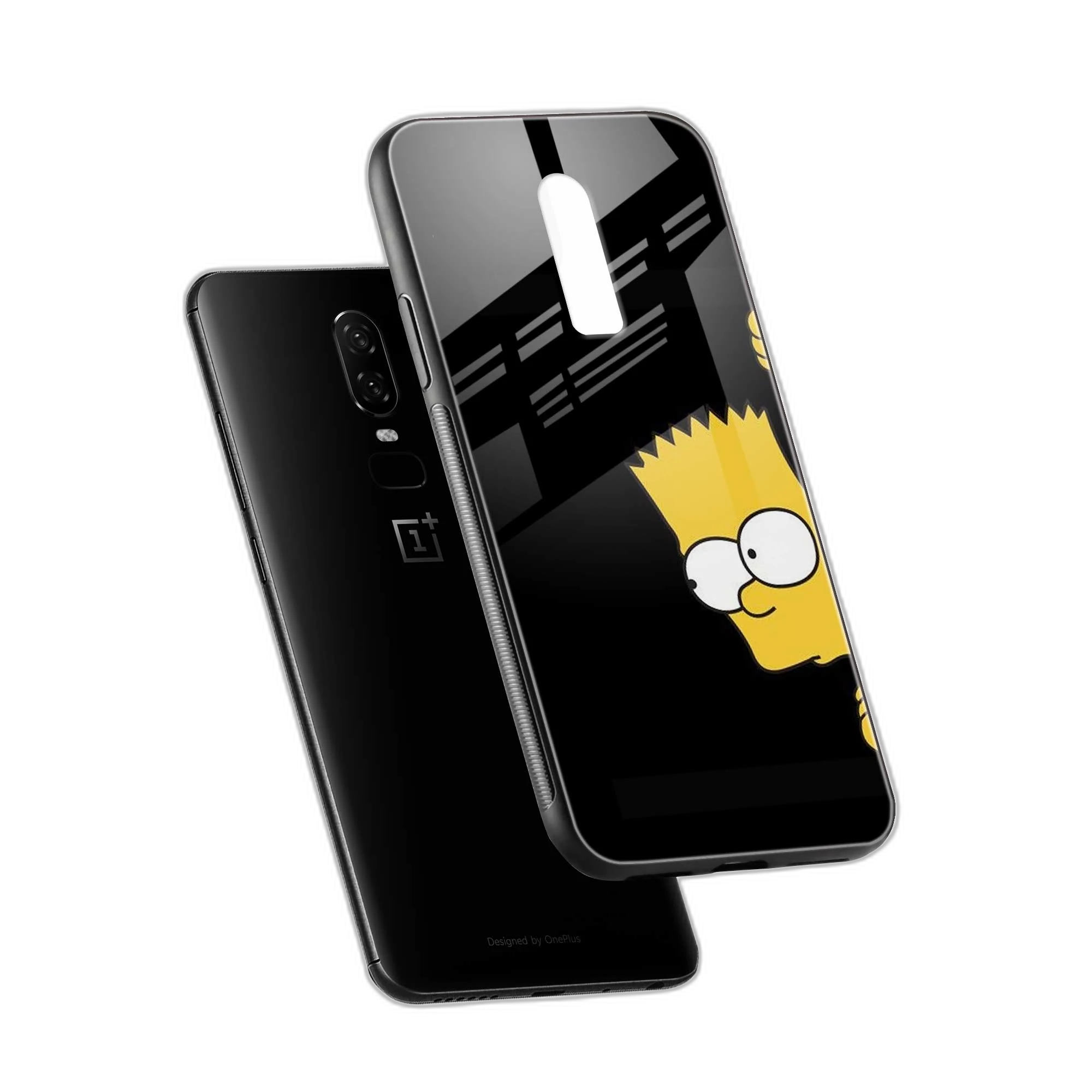 Bart Simpson OnePlus 6 Back Cover view 2