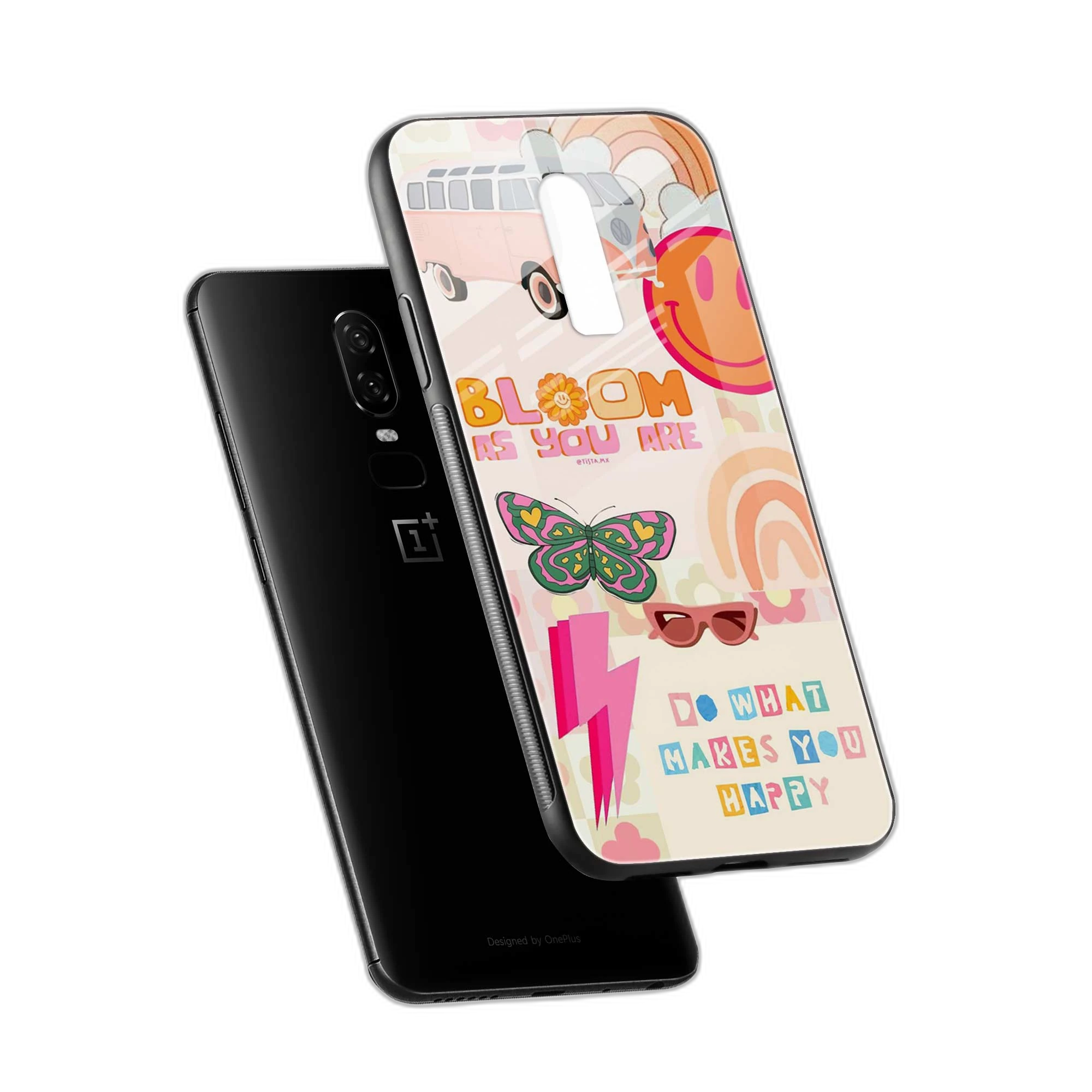 Bloom OnePlus 6 Back Cover view 2